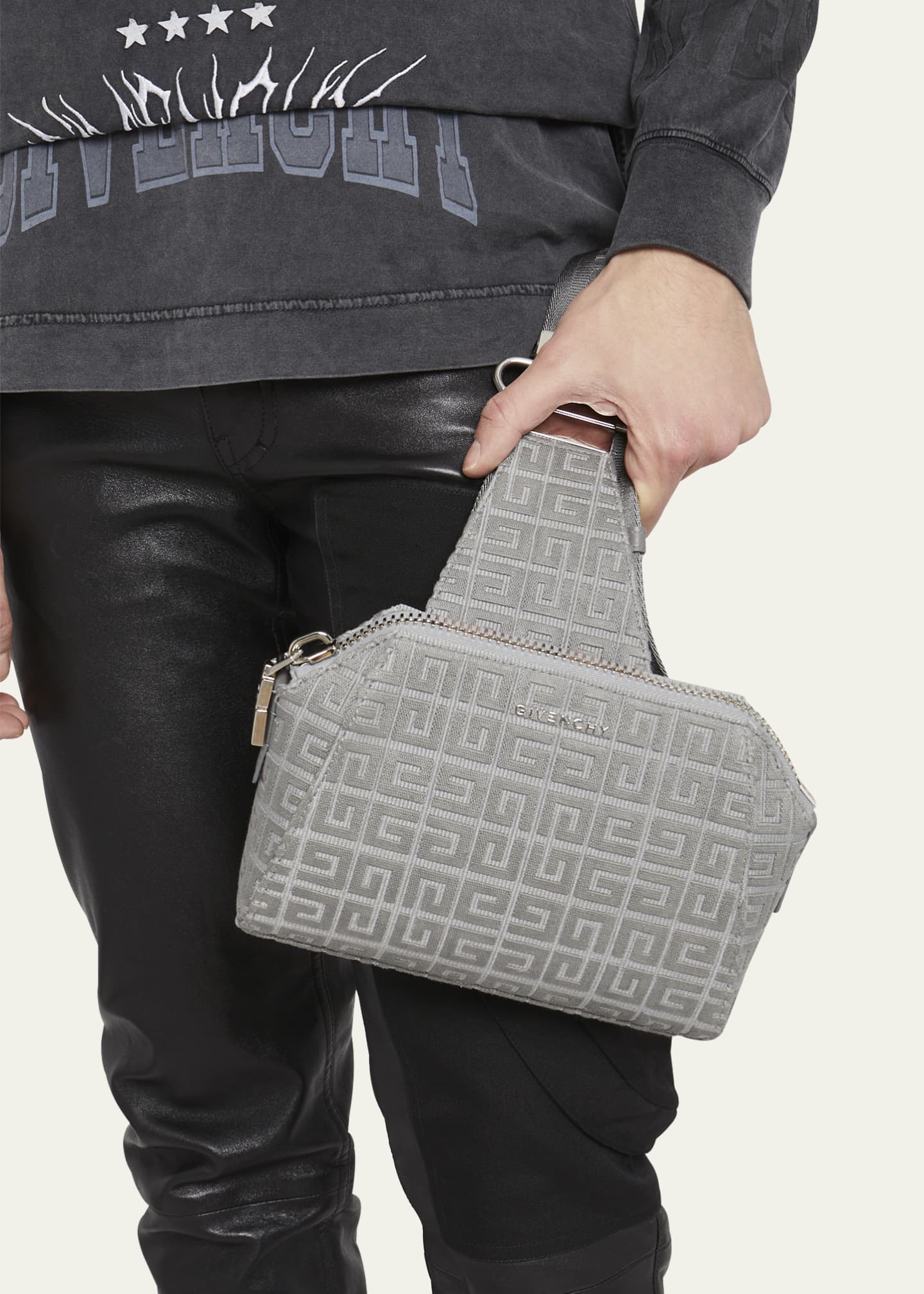 Givenchy Men's Antigona U 4GMonogram Crossbody Bag Bergdorf Goodman