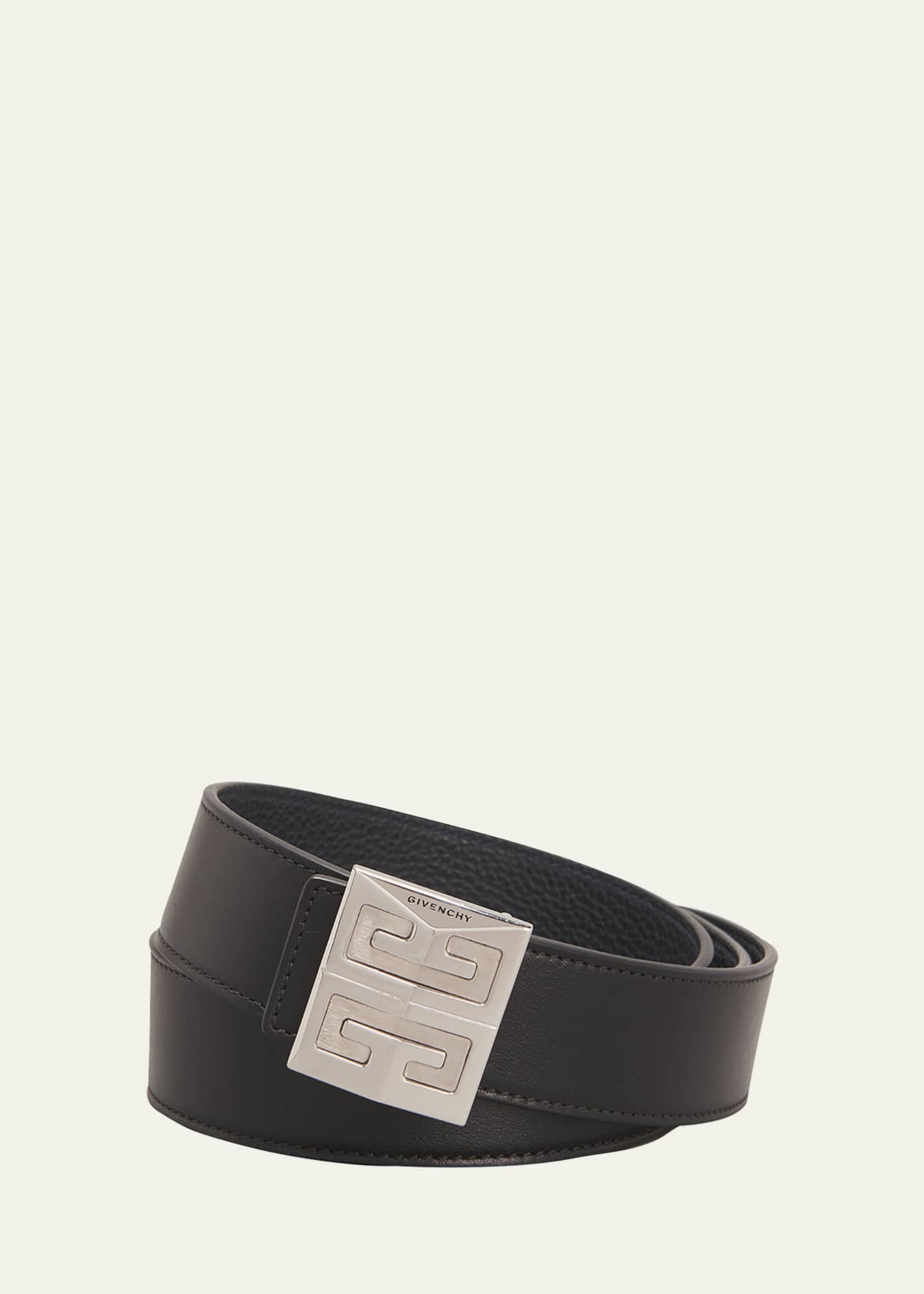 Givenchy Men's 4G-Buckle Reversible Leather Belt - Bergdorf Goodman