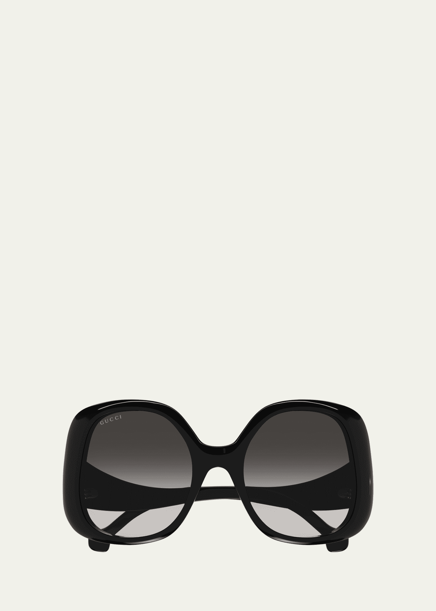 Gucci round frame injected sunglasses discount
