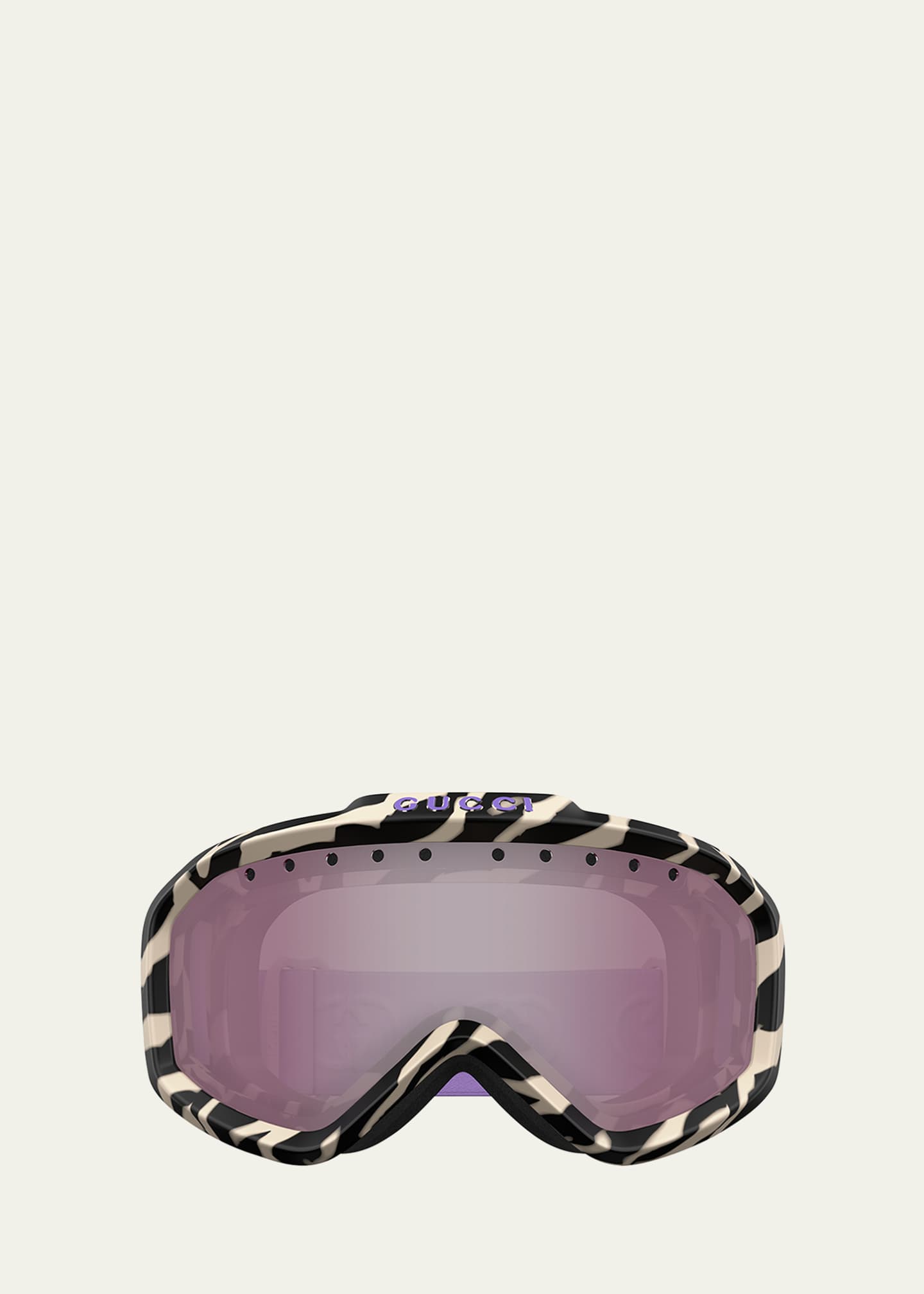 Gucci Multicolor Logo Injection Plastic Shield Sunglasses