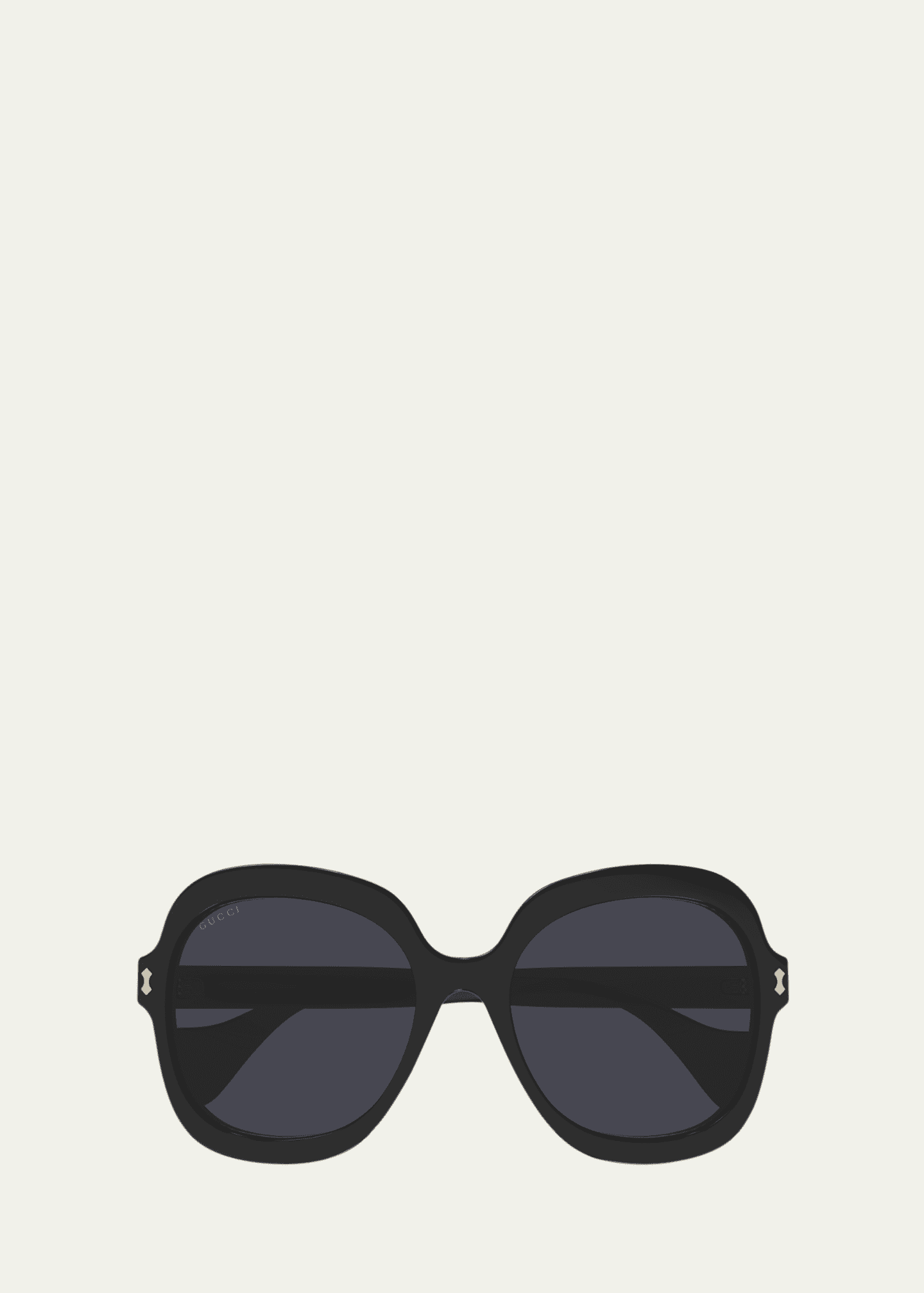 Gucci GG Contrast Rim Acetate Butterfly Sunglasses Image 1 of 2