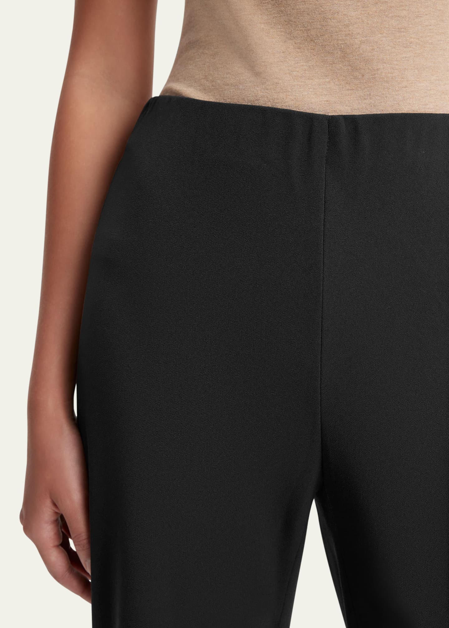 High-Waist Wide-Leg Bias Pants