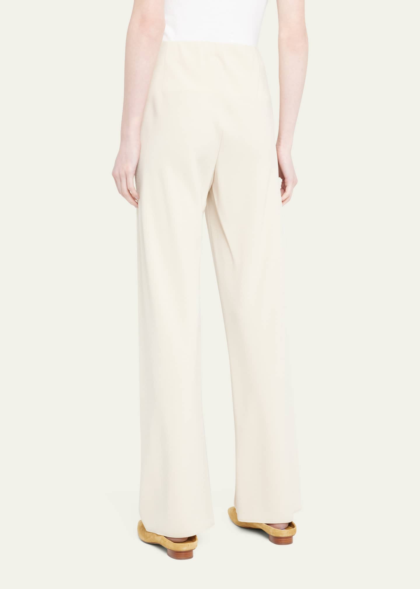 Vince High-Waist Wide-Leg Bias Pants - Bergdorf Goodman