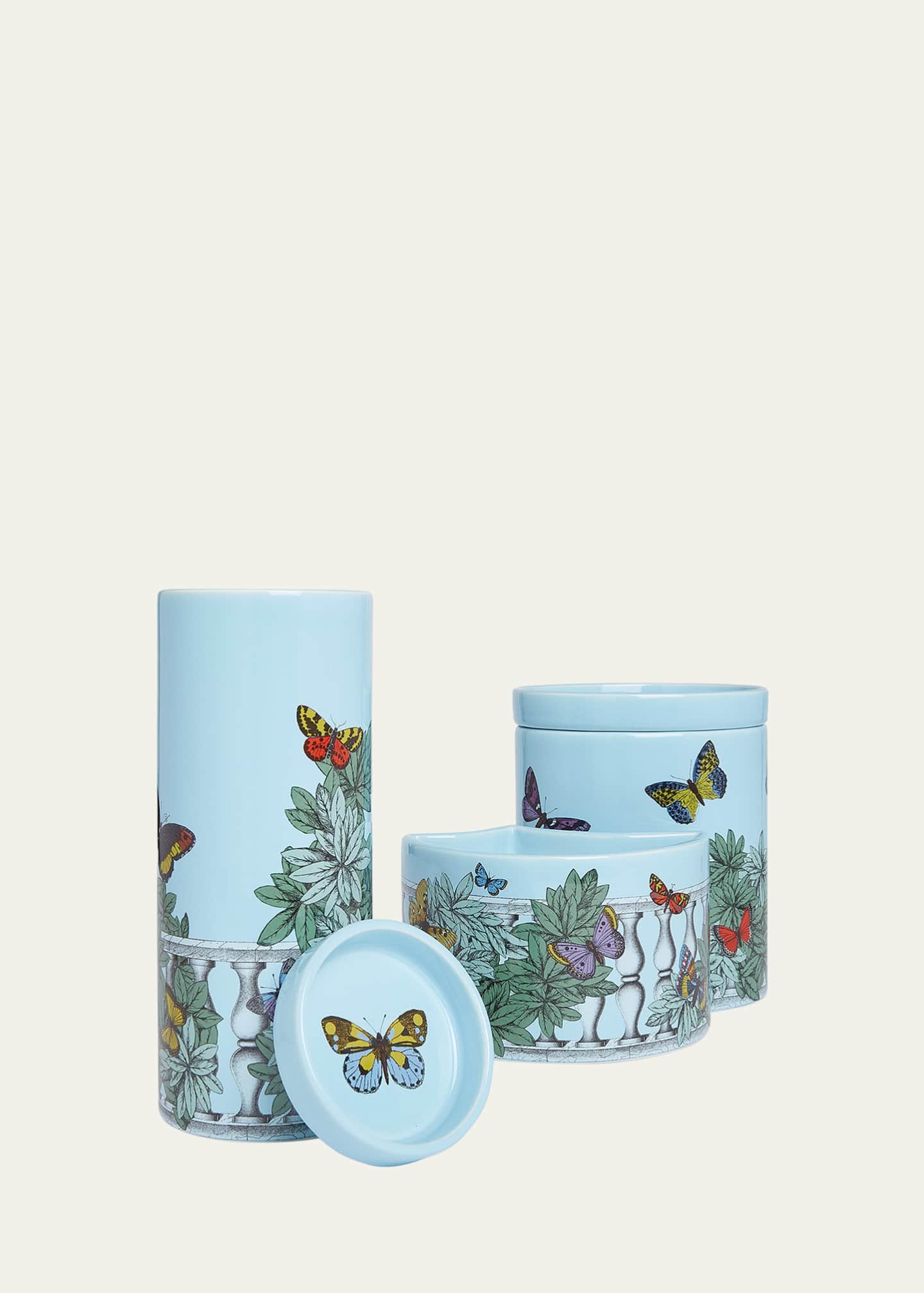 Fornasetti Giardino Segreto Candles - Set of 3, 2350g Image 2 of 3