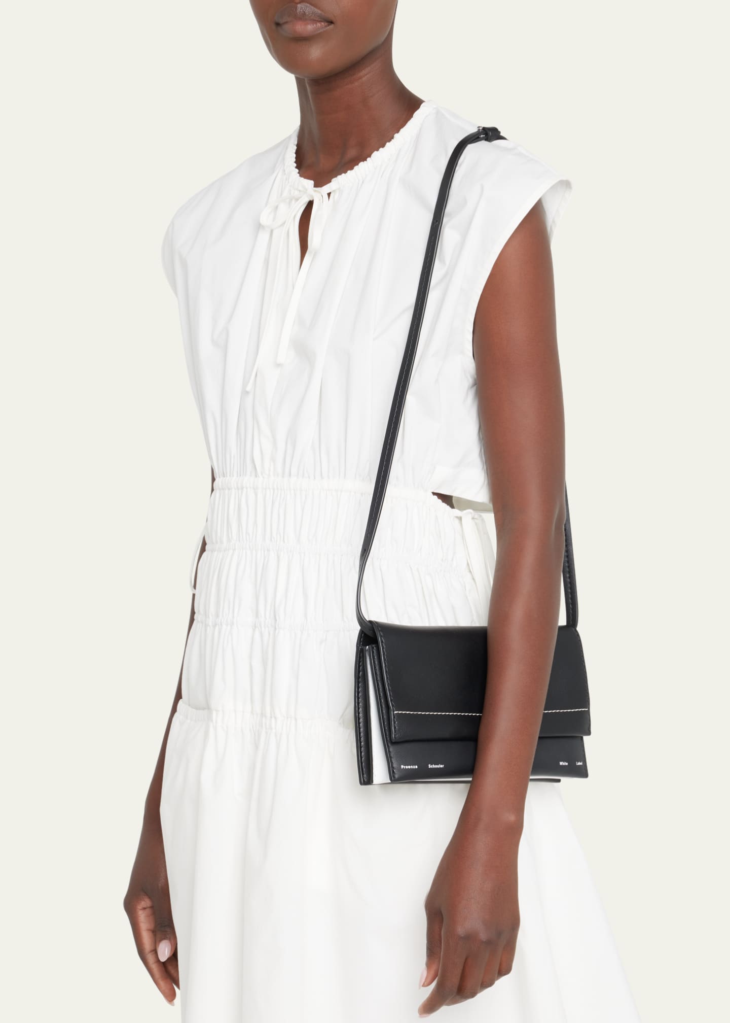 Proenza Schouler White Label Small Accordion Flap Shoulder Bag Bergdorf Goodman