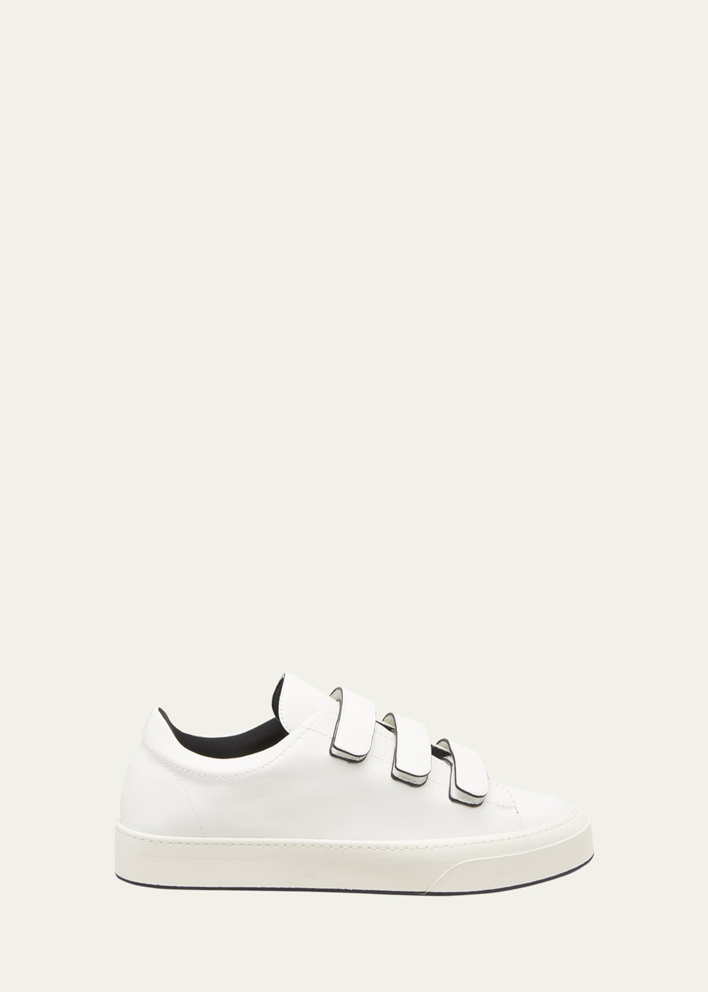 Mens white sneakers with velcro straps online