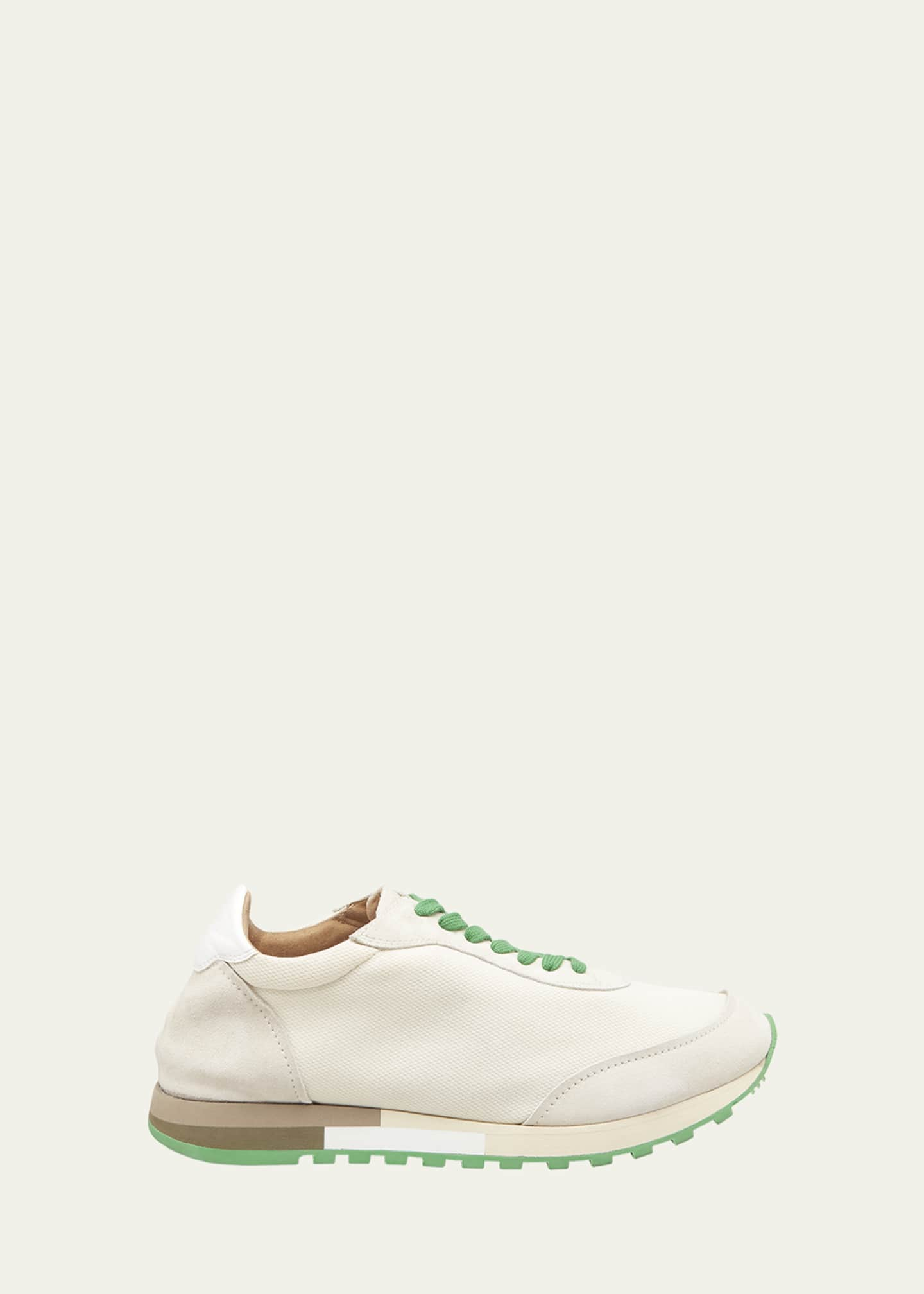 THE ROW Men's Owen Textile & Leather Runner Sneakers - Bergdorf