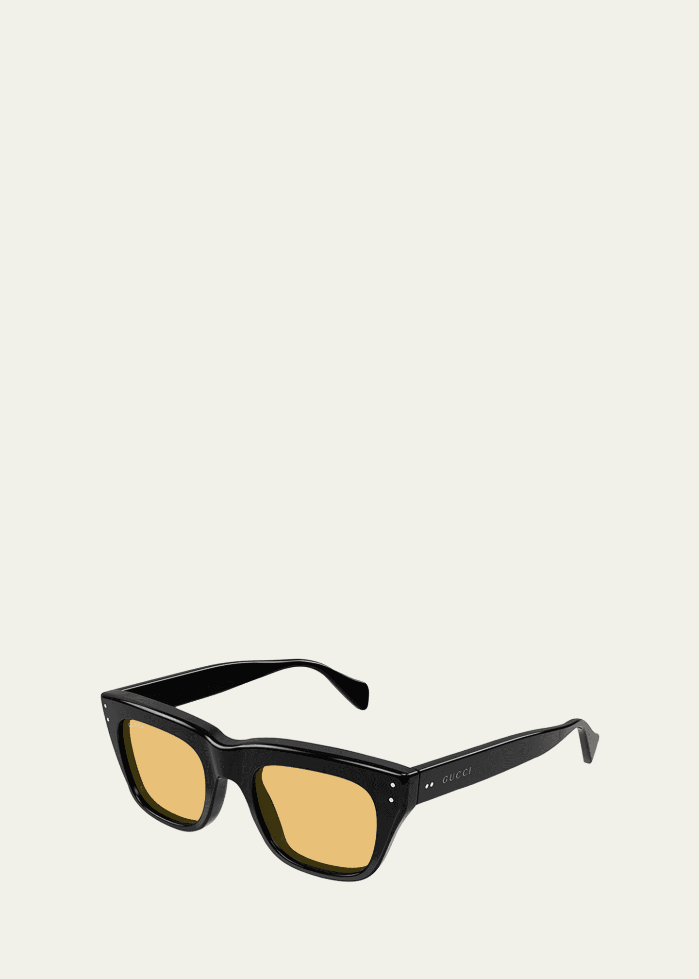 Gucci Men's Logo Rectangle Acetate Sunglasses - Bergdorf Goodman