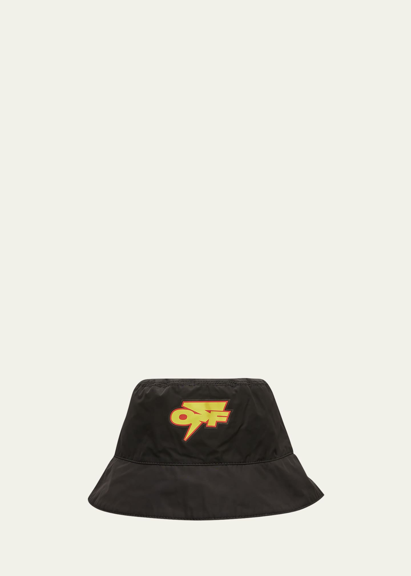Off-White Men's Thunder Logo Bucket Hat - Bergdorf Goodman