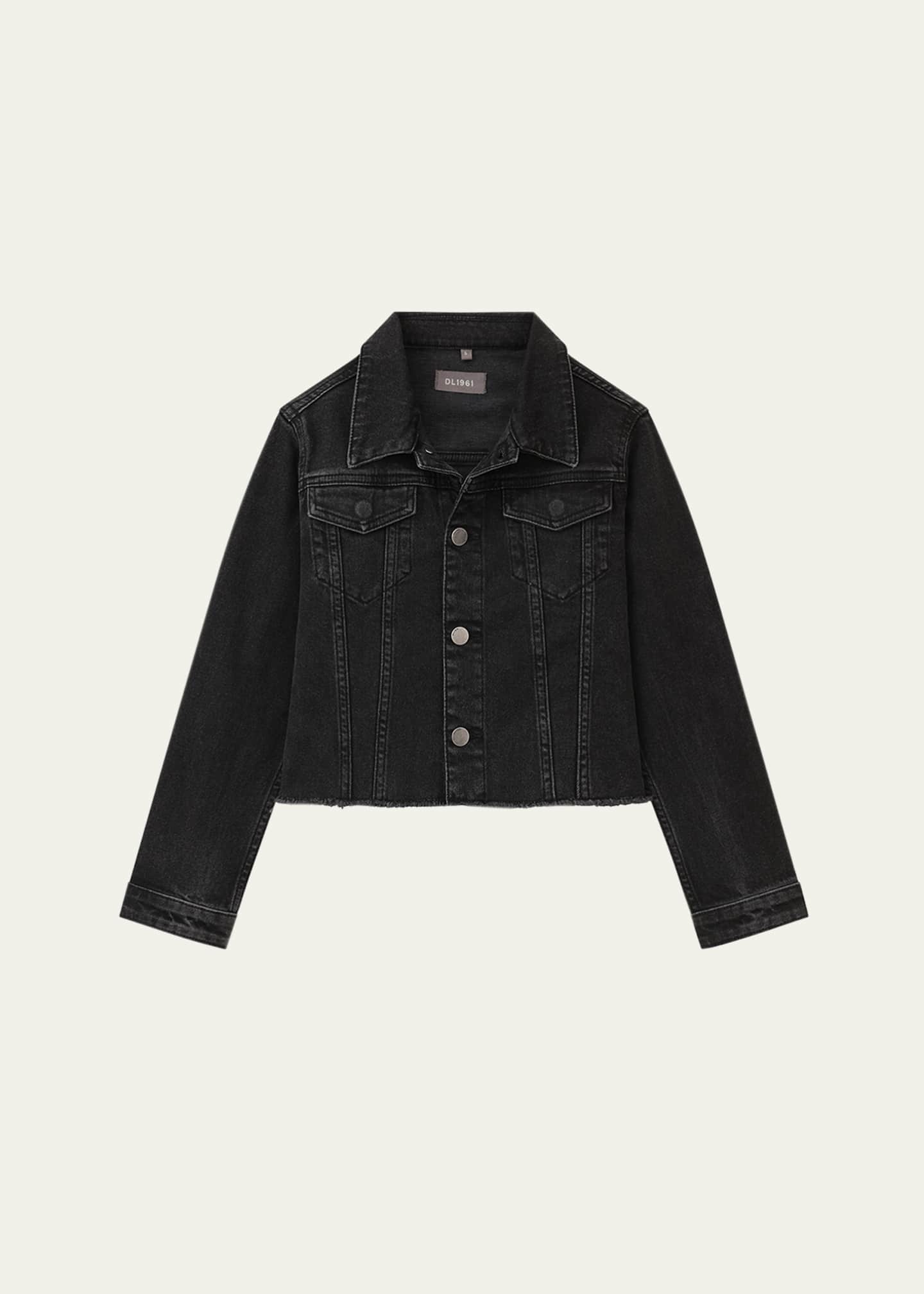 DL1961 Girl's Manning Denim Jacket, Size S-L Image 1 of 2