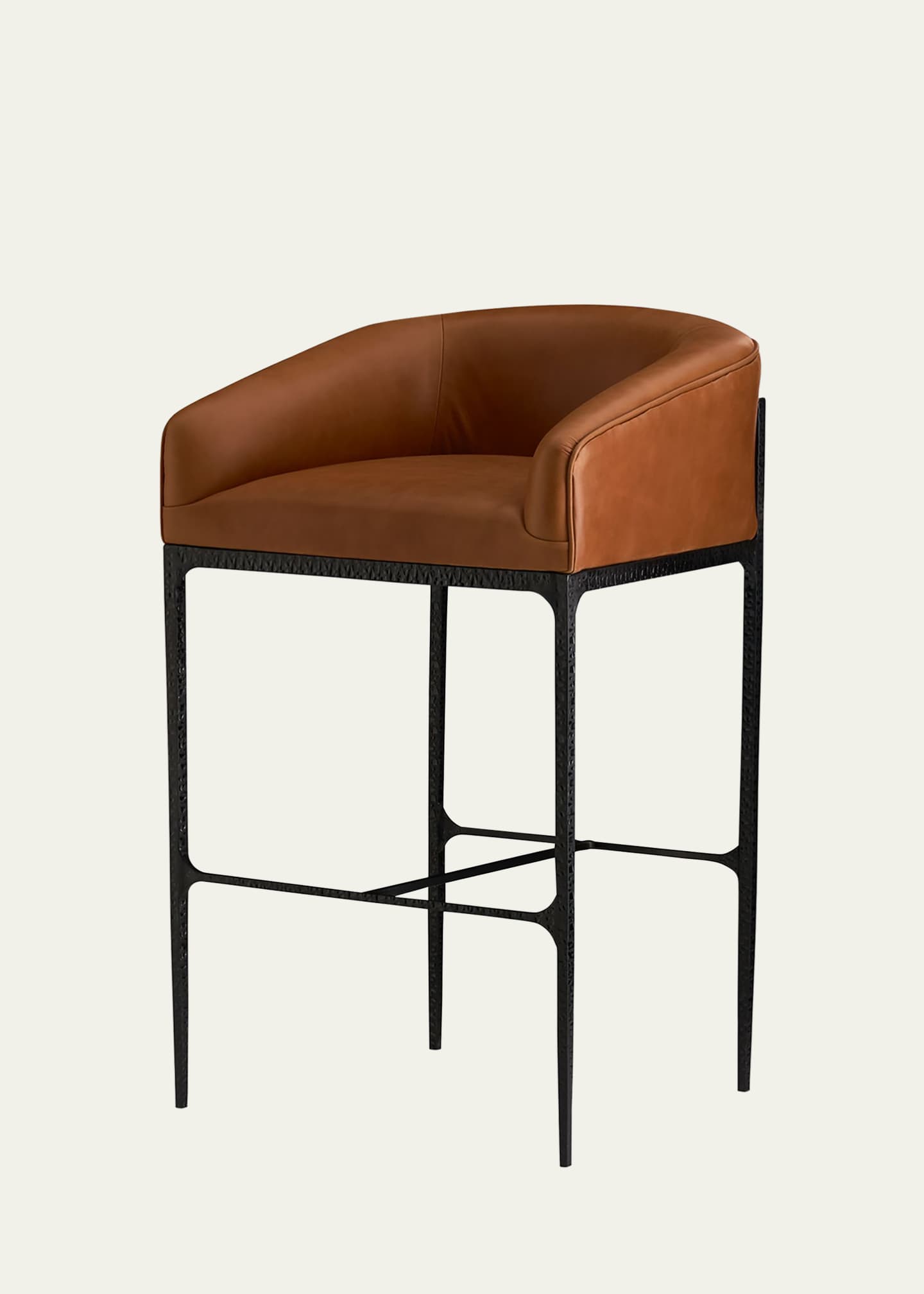 Arteriors Osbourne Leather 32" Bar Stool Image 1 of 2