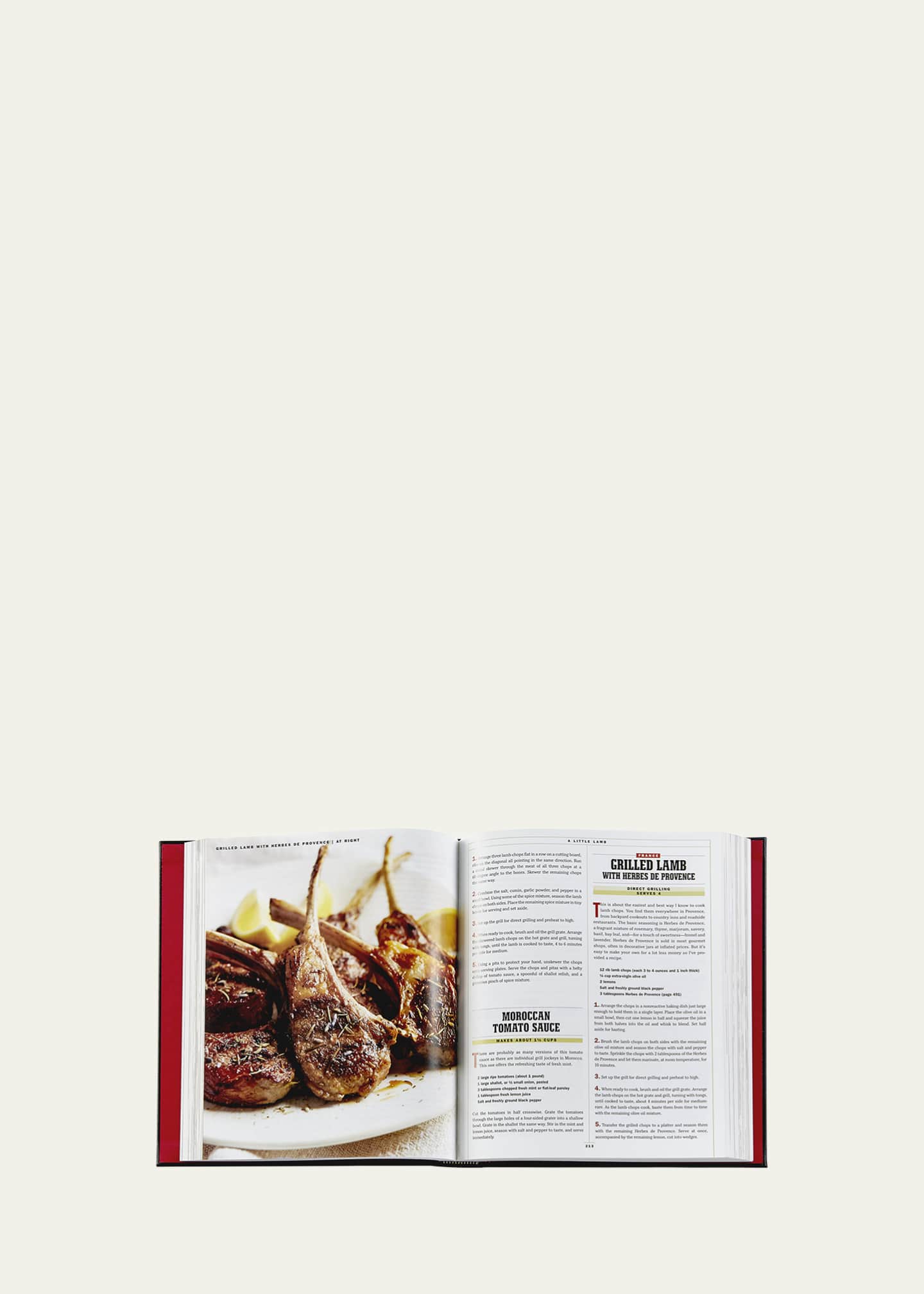 Graphic Image "The Barbecue Bible" Leather Bound Book Image 2 of 6