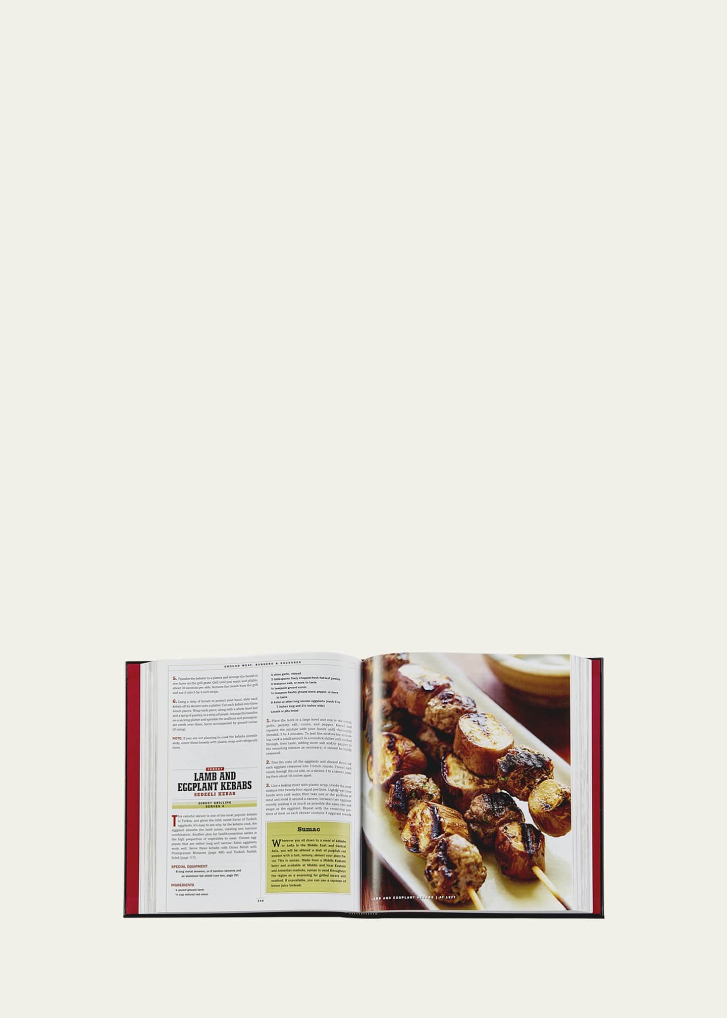 Graphic Image "The Barbecue Bible" Leather Bound Book Image 3 of 6