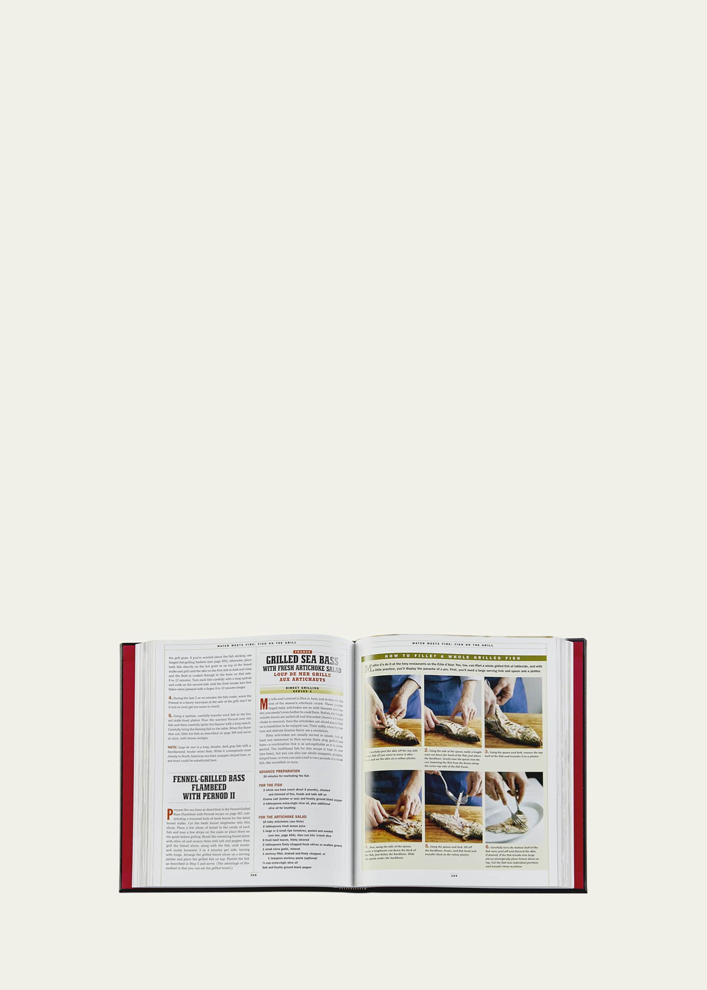 Graphic Image "The Barbecue Bible" Leather Bound Book Image 6 of 6