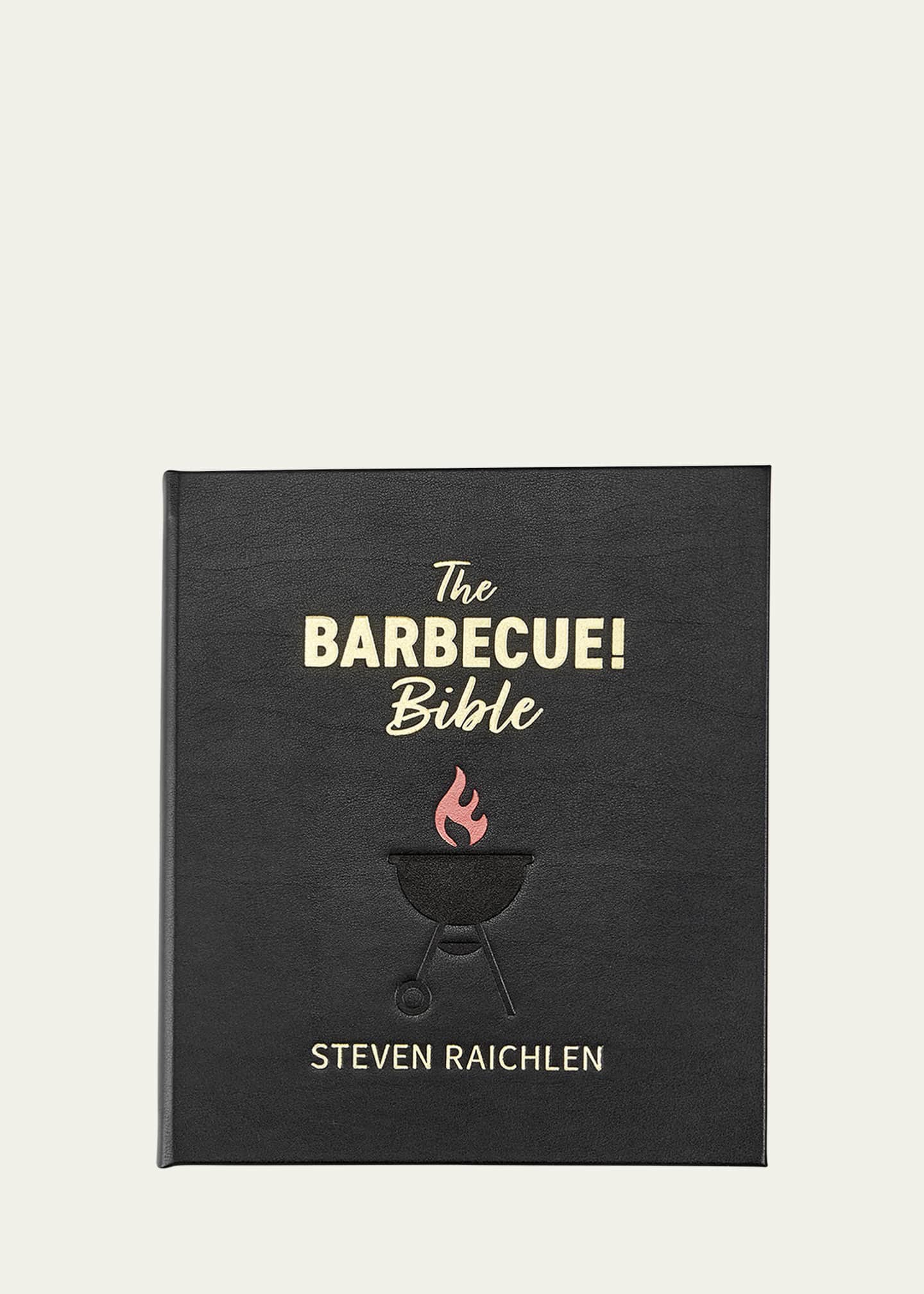 Graphic Image "The Barbecue Bible" Leather Bound Book Image 1 of 6