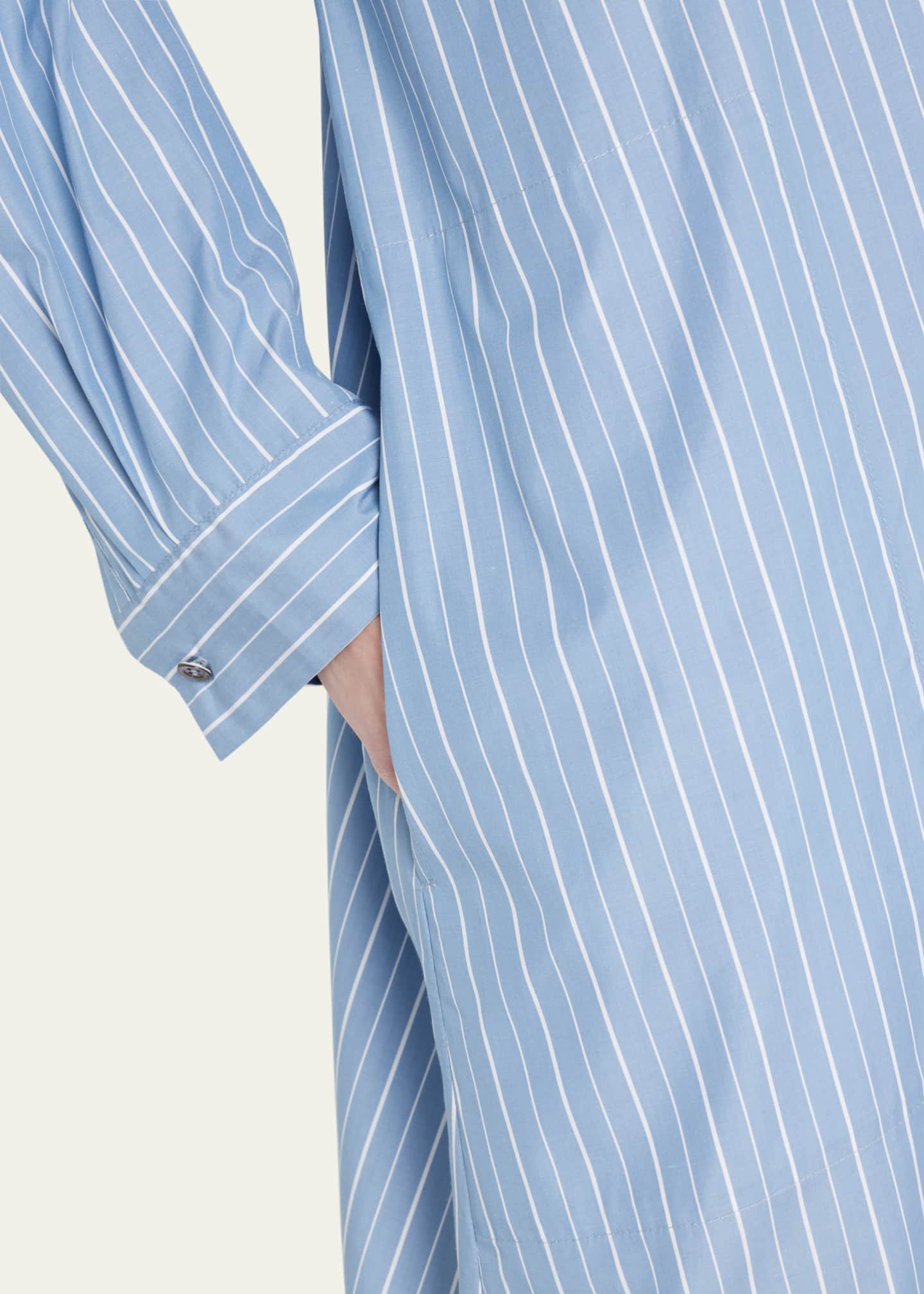 Eskandar Wide A-line Shirtdress With Collar - Bergdorf Goodman