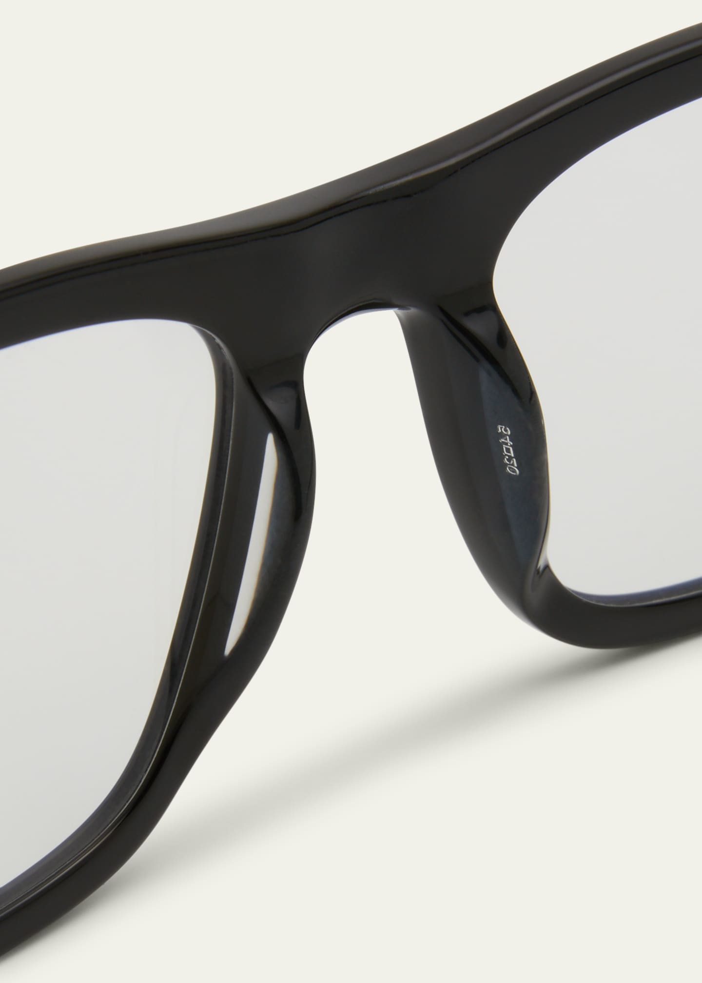 Saint Laurent Men's SL 547 Slim Rectangle Optical Glasses Image 5 of 5