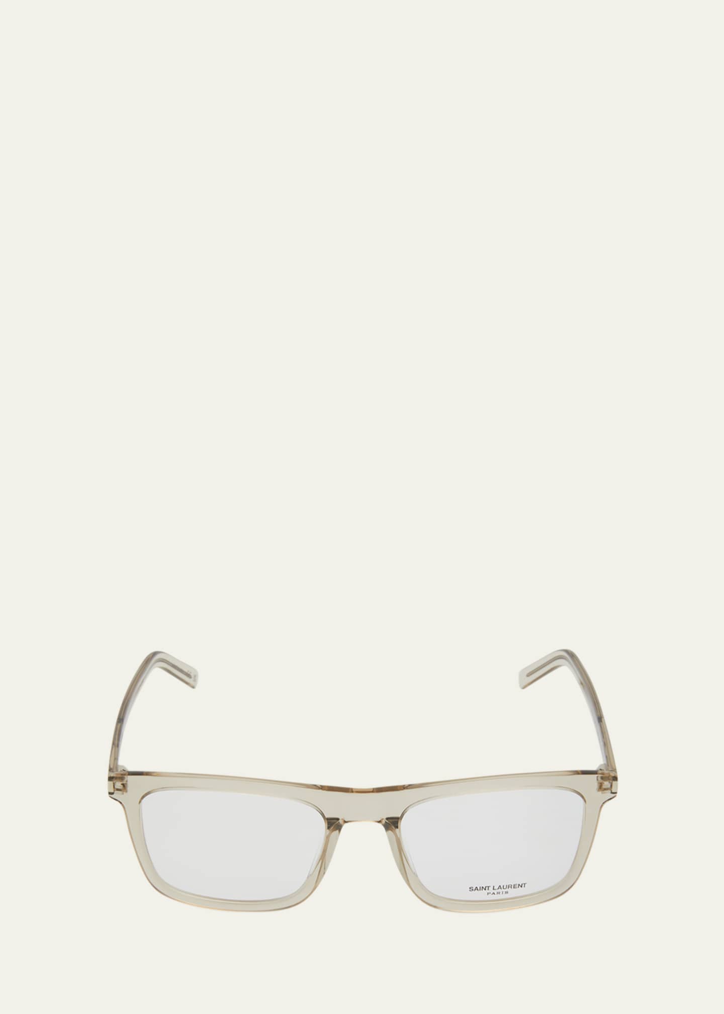 Saint Laurent Men's SL 547 Slim Rectangle Optical Glasses Image 1 of 5