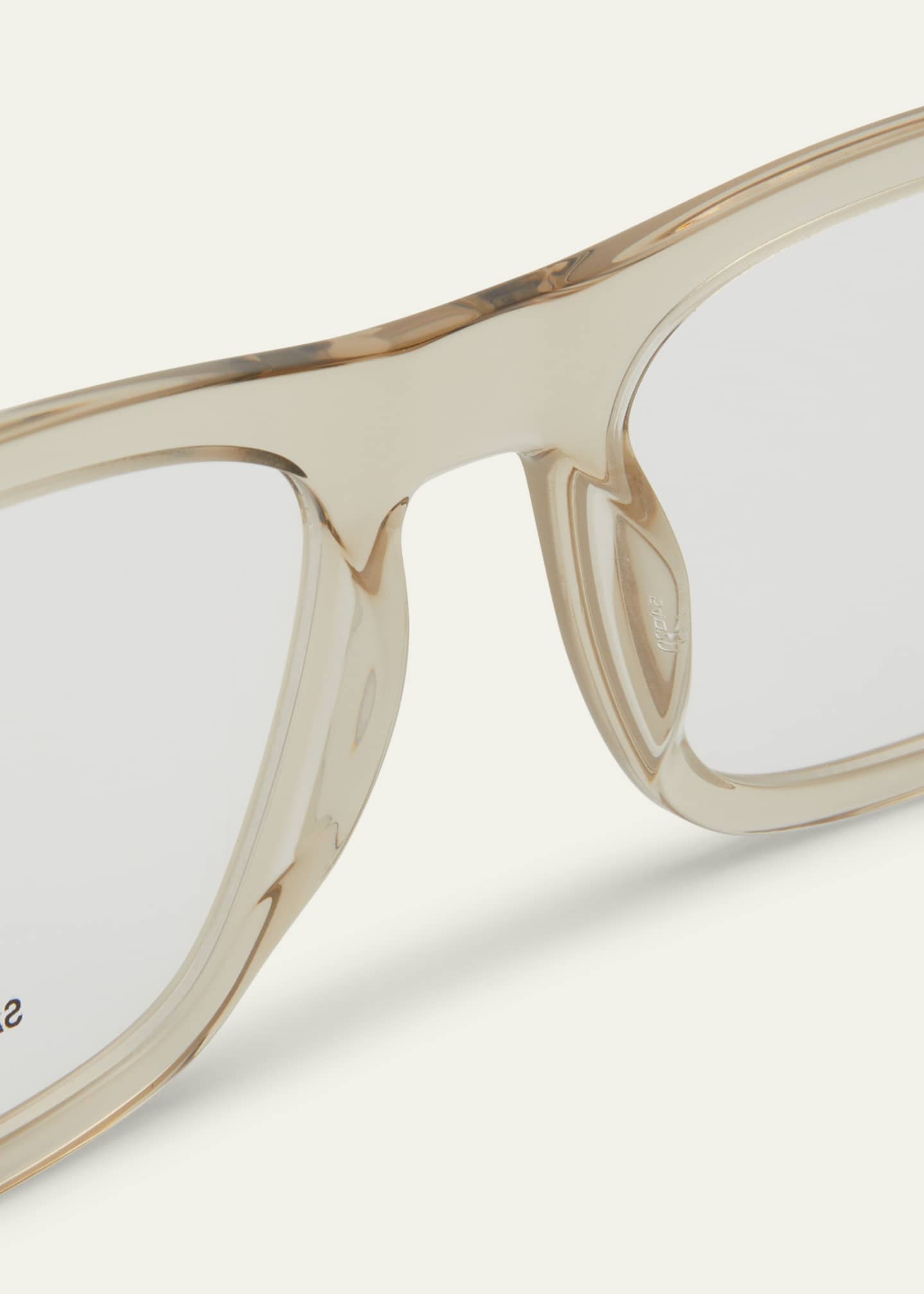Saint Laurent Men's SL 547 Slim Rectangle Optical Glasses Image 5 of 5