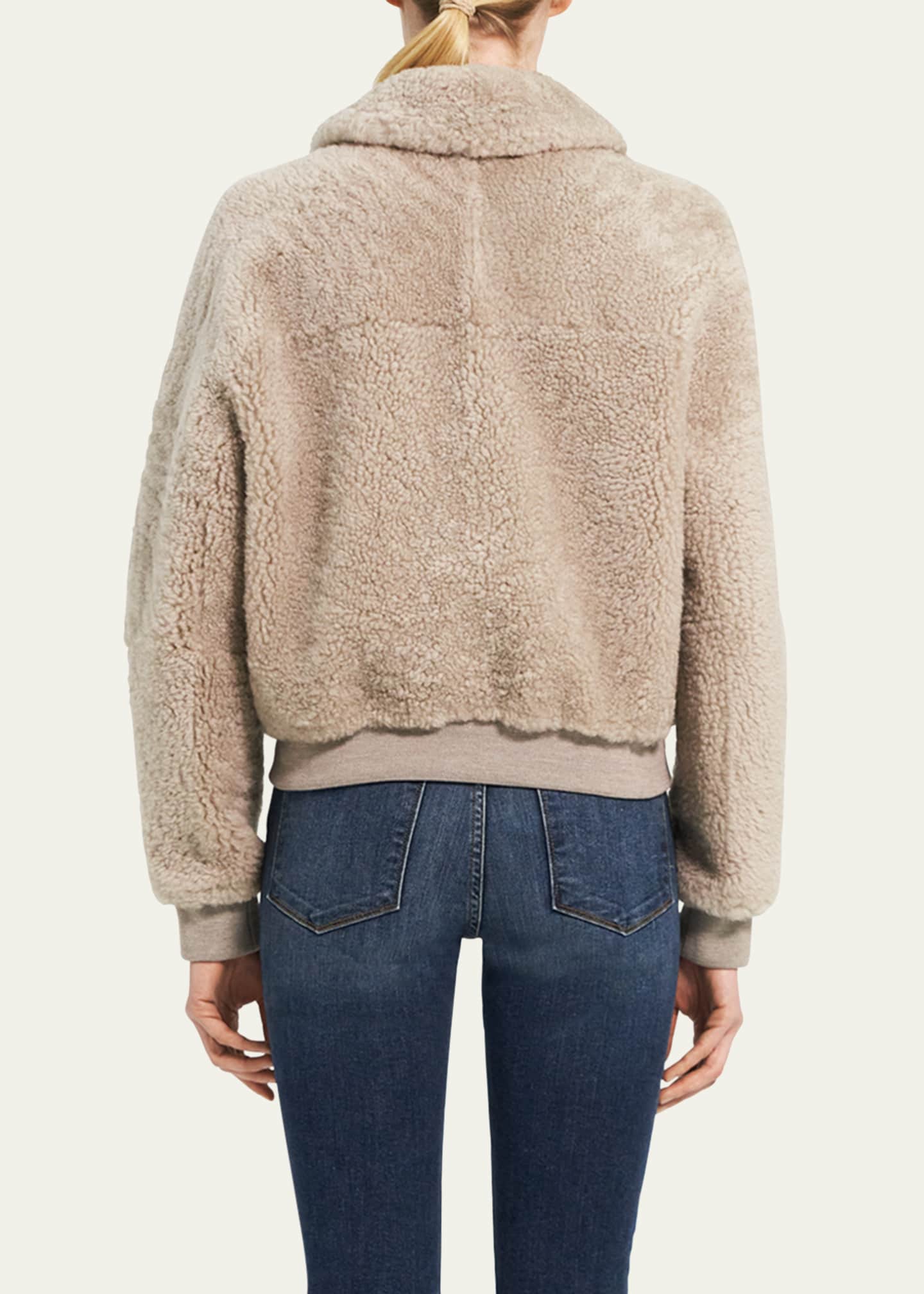 Theory Reversible Dolman Shearling Jacket Bergdorf Goodman