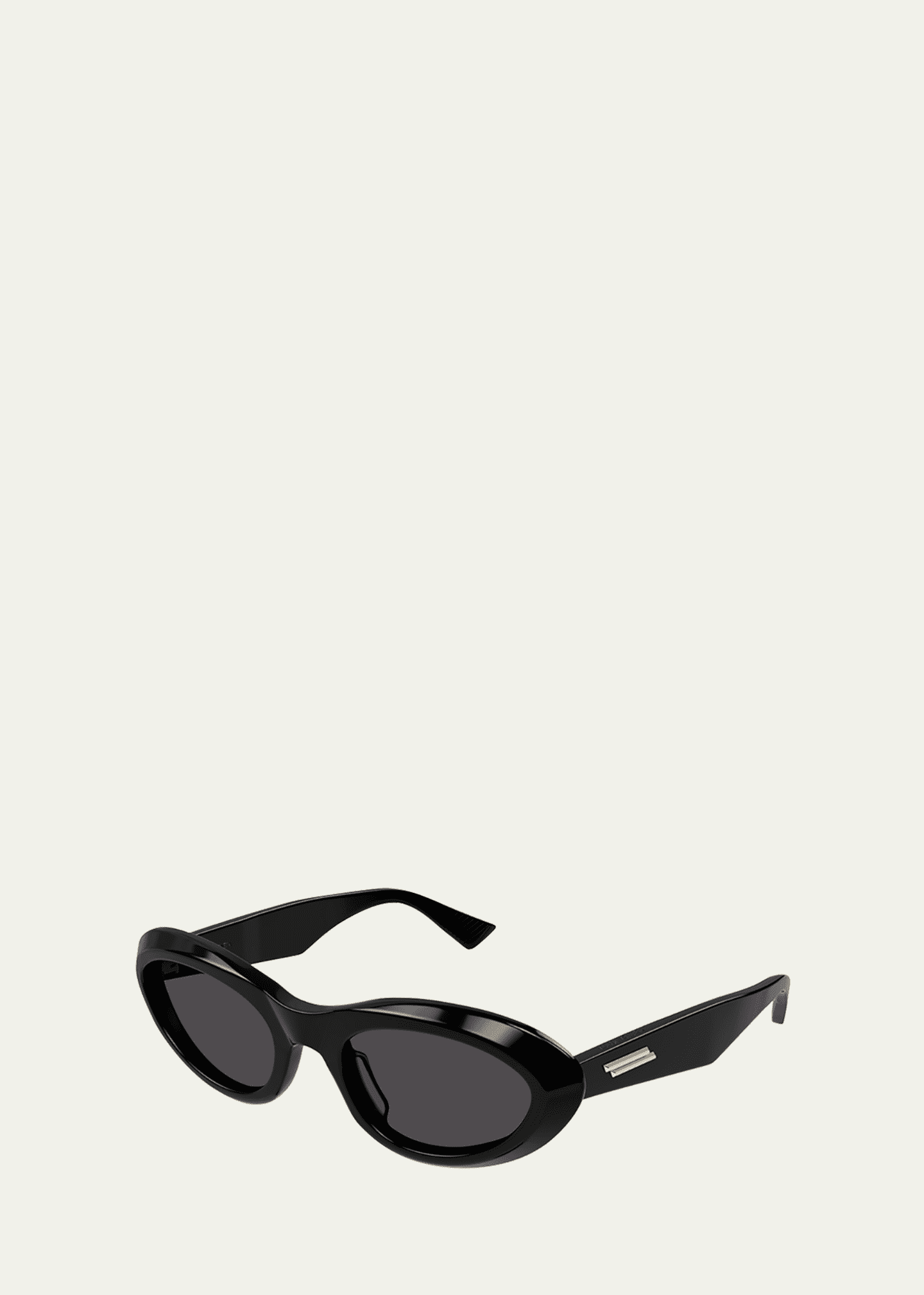 Bottega Veneta Oval Acetate Sunglasses - Bergdorf Goodman