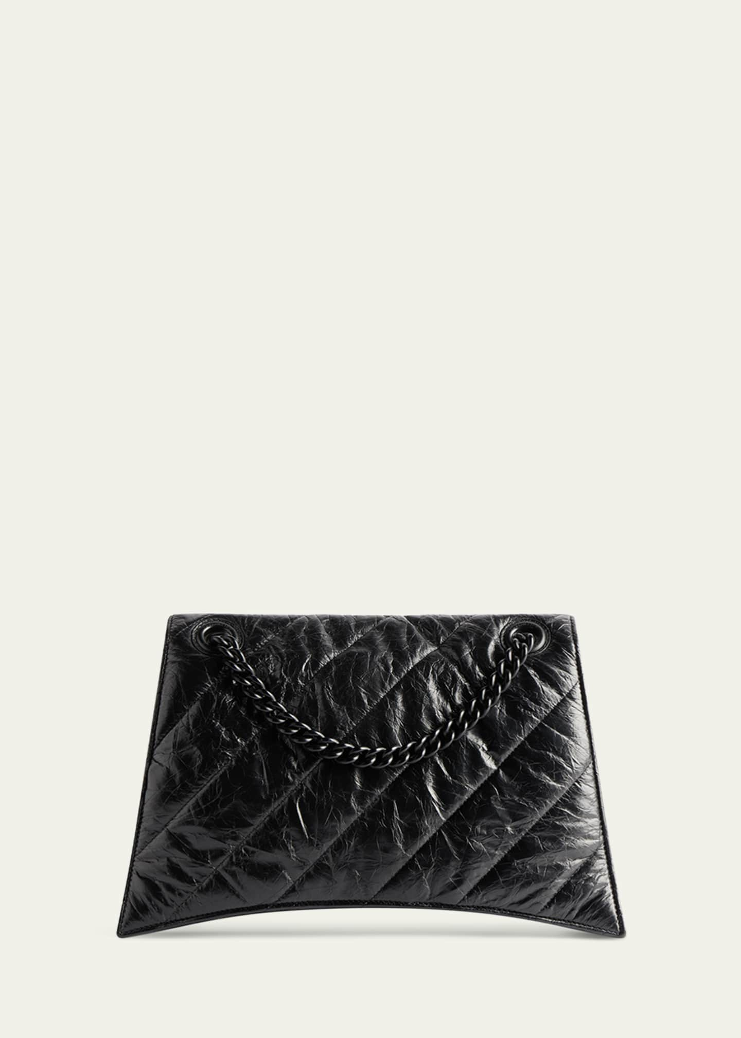 BALENCIAGA, 'CRUSH' QUILTED CHAIN BAG, Women