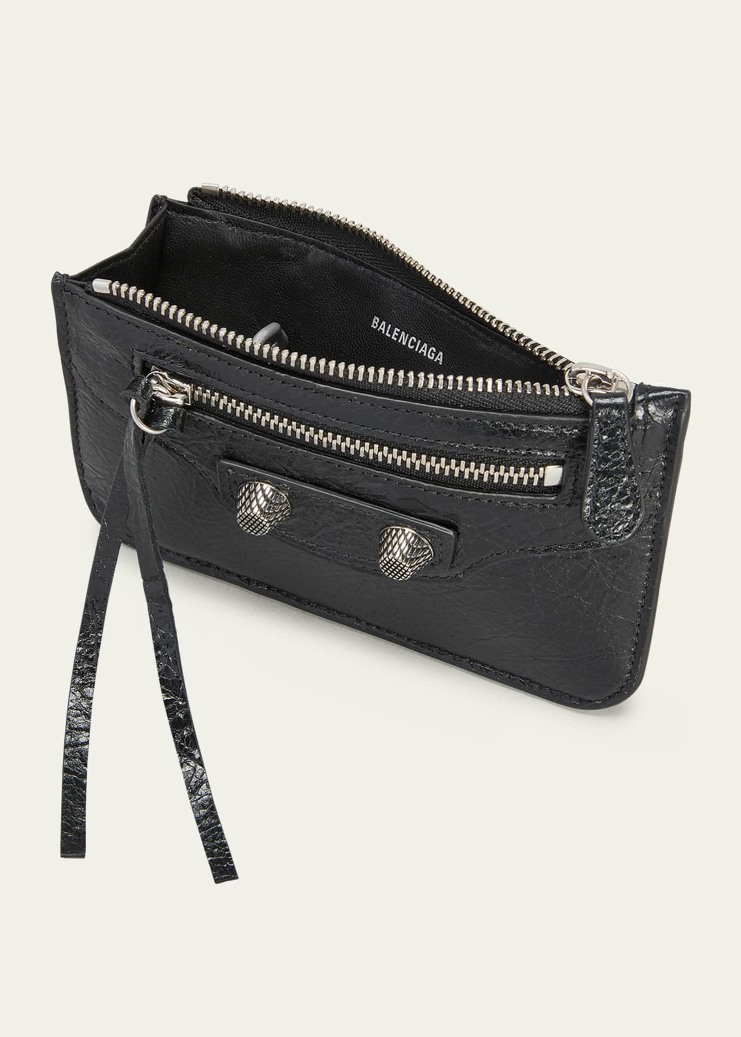 Balenciaga Le Cagole Lambskin Card Holder Bergdorf Goodman