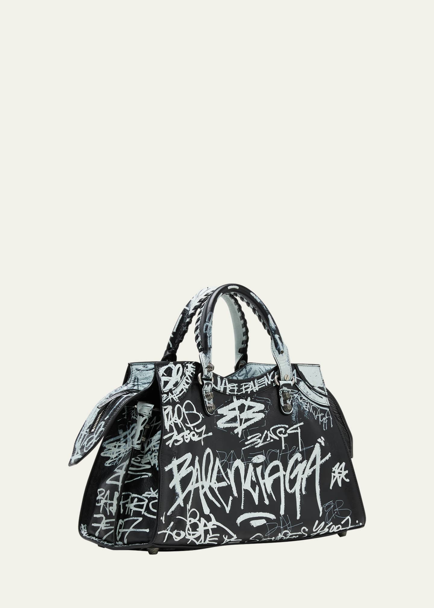 Graffiti balenciaga bag best sale
