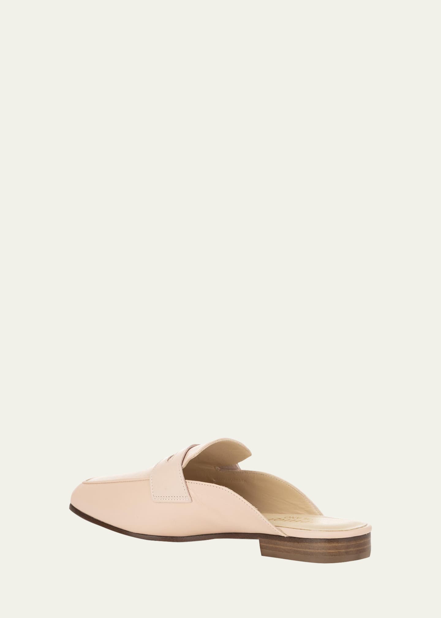 Sophique Riviera Leather Penny Loafer Mules - Bergdorf Goodman