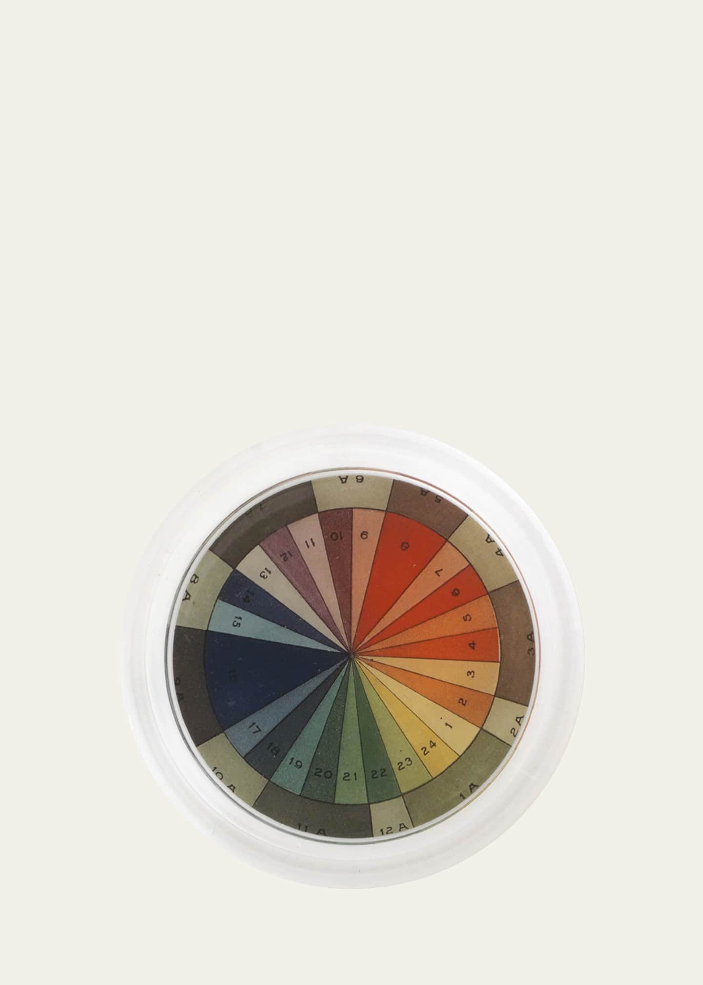 John Derian Color Wheel Coaster Image 1 of 2