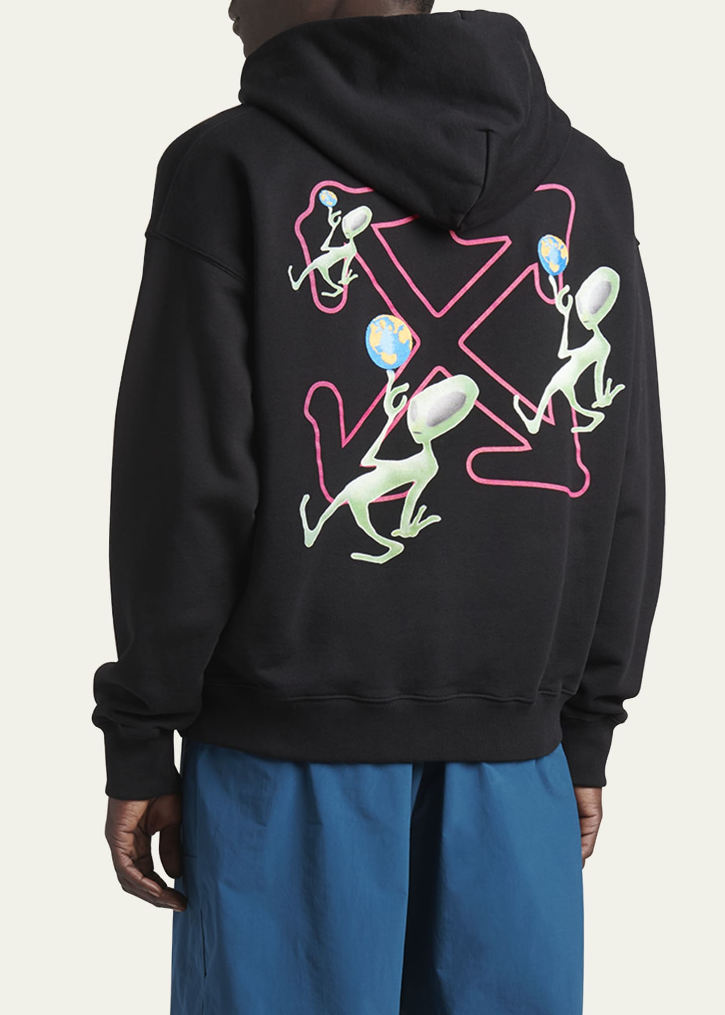 ALIEN ARROW SKATE HOODIE In Black Off-White™ Official NU
