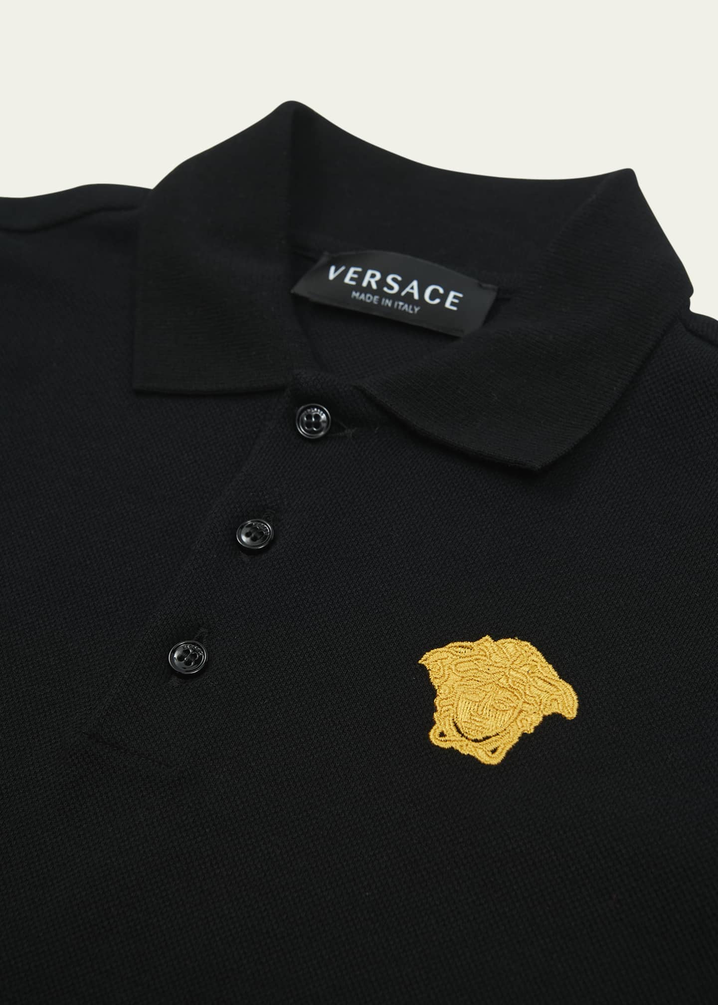 Versace shirt with medusa head deals