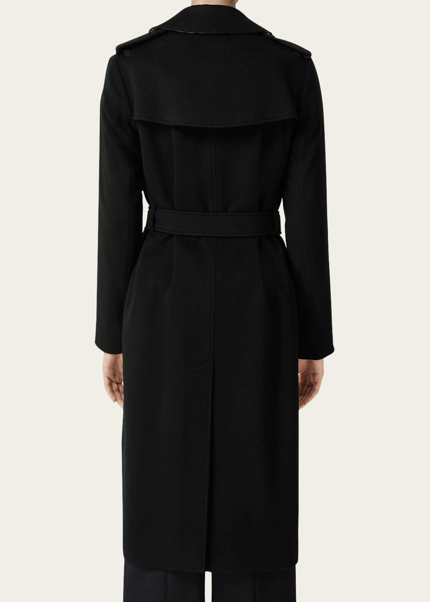 Burberry kensington cashmere trench coat sales