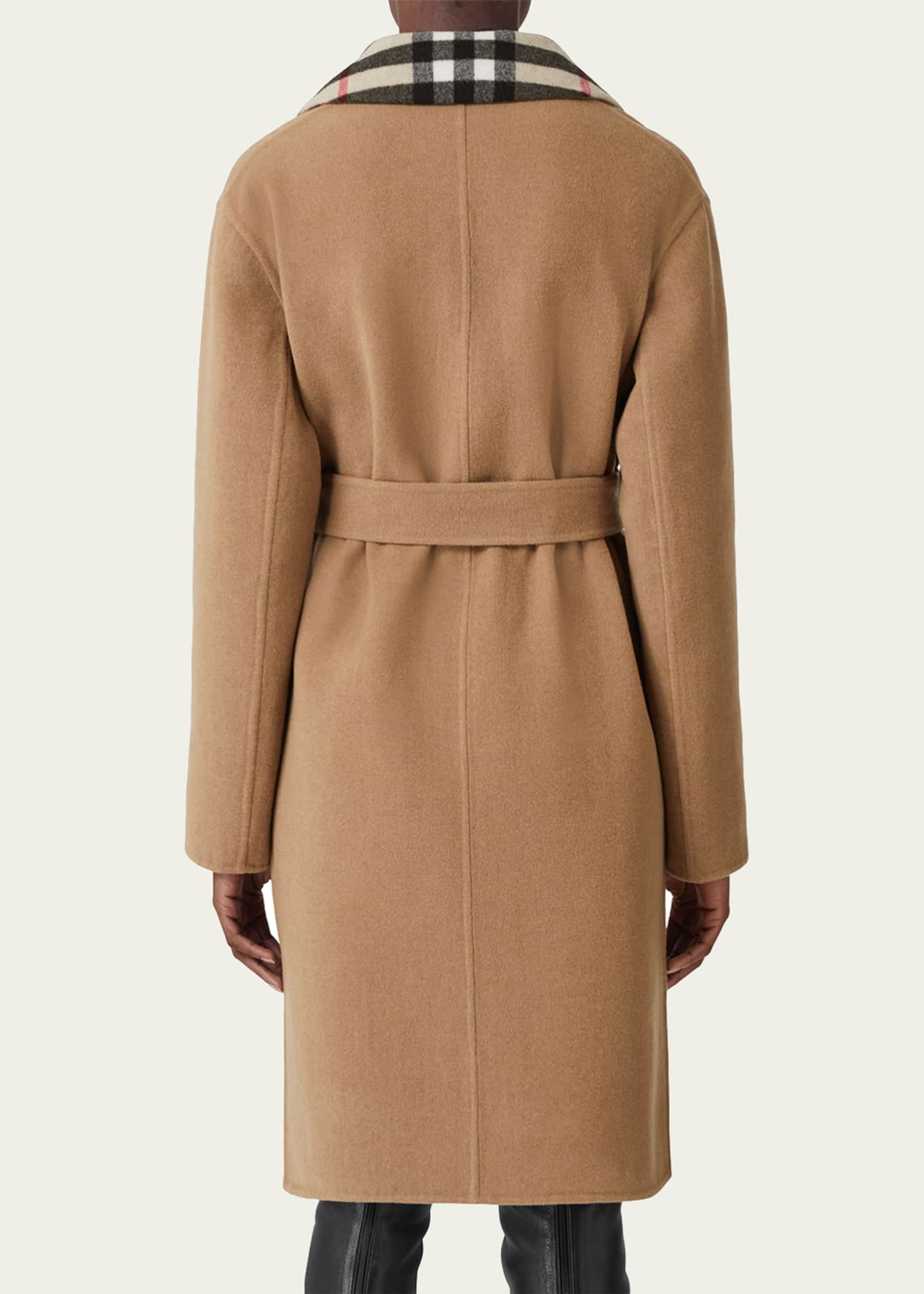 Burberry Dorea Belted Reversible Coat - Bergdorf Goodman