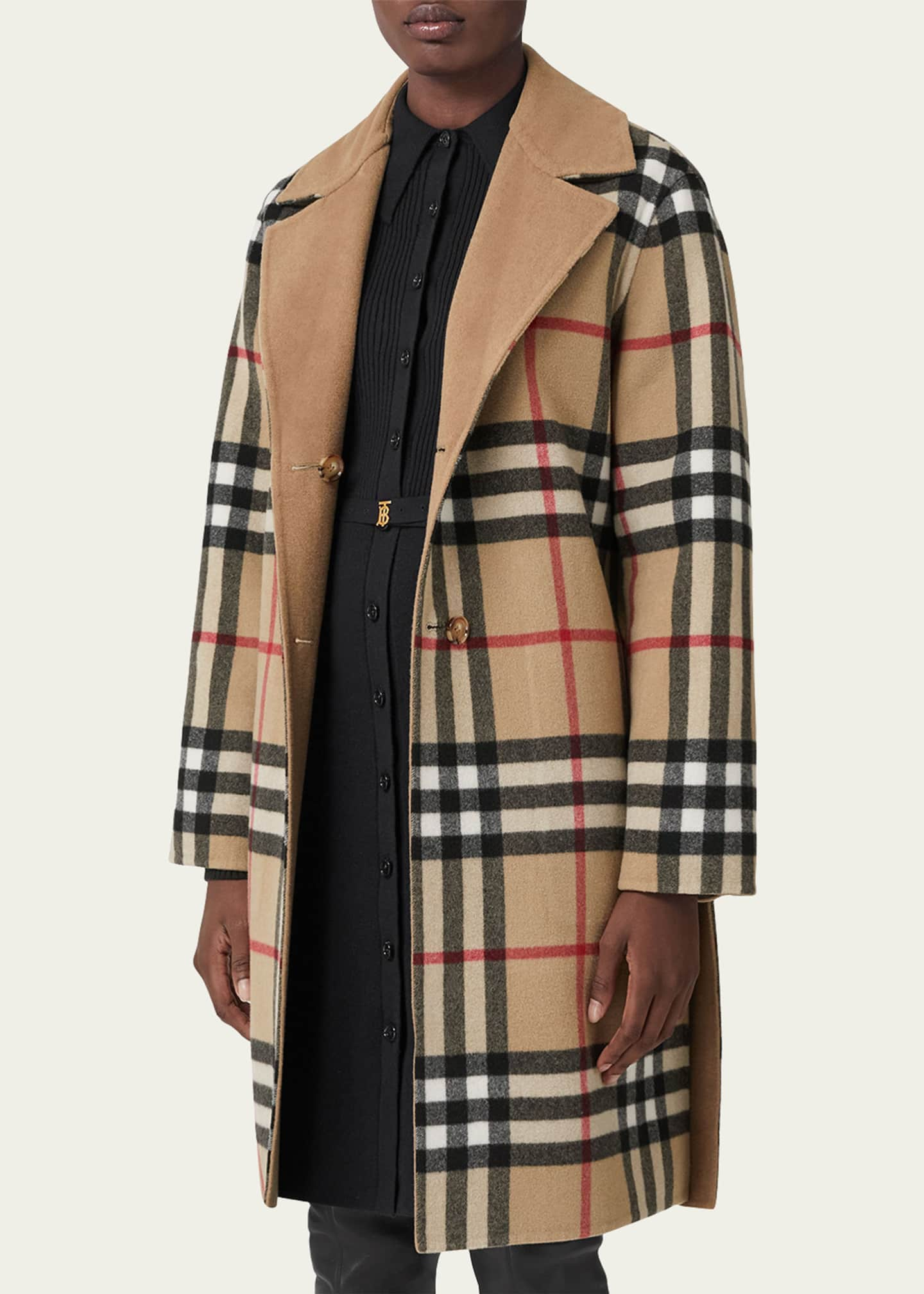 Alternativ tilskadekomne Forstærke Burberry Dorea Belted Reversible Coat - Bergdorf Goodman