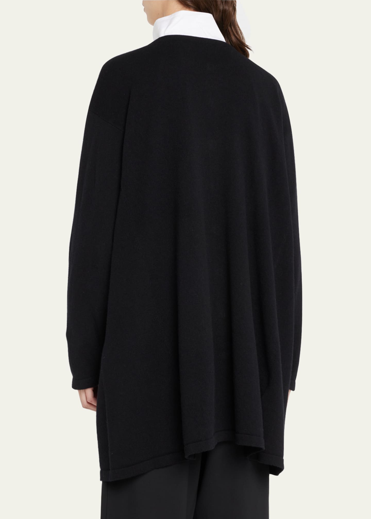 Eskandar Cashmere Button-Front Long Cardigan - Bergdorf Goodman
