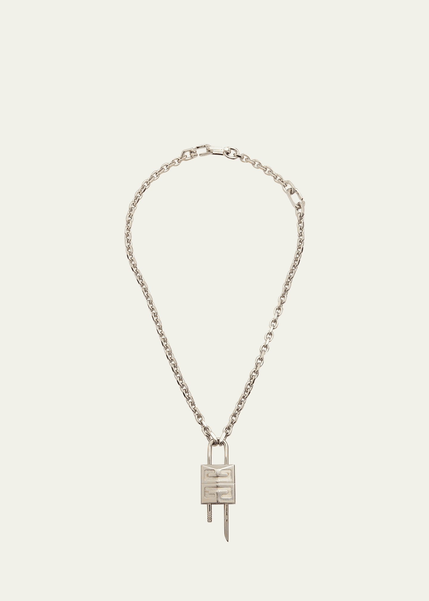 Givenchy Men s 4G Padlock Chain Necklace Bergdorf Goodman