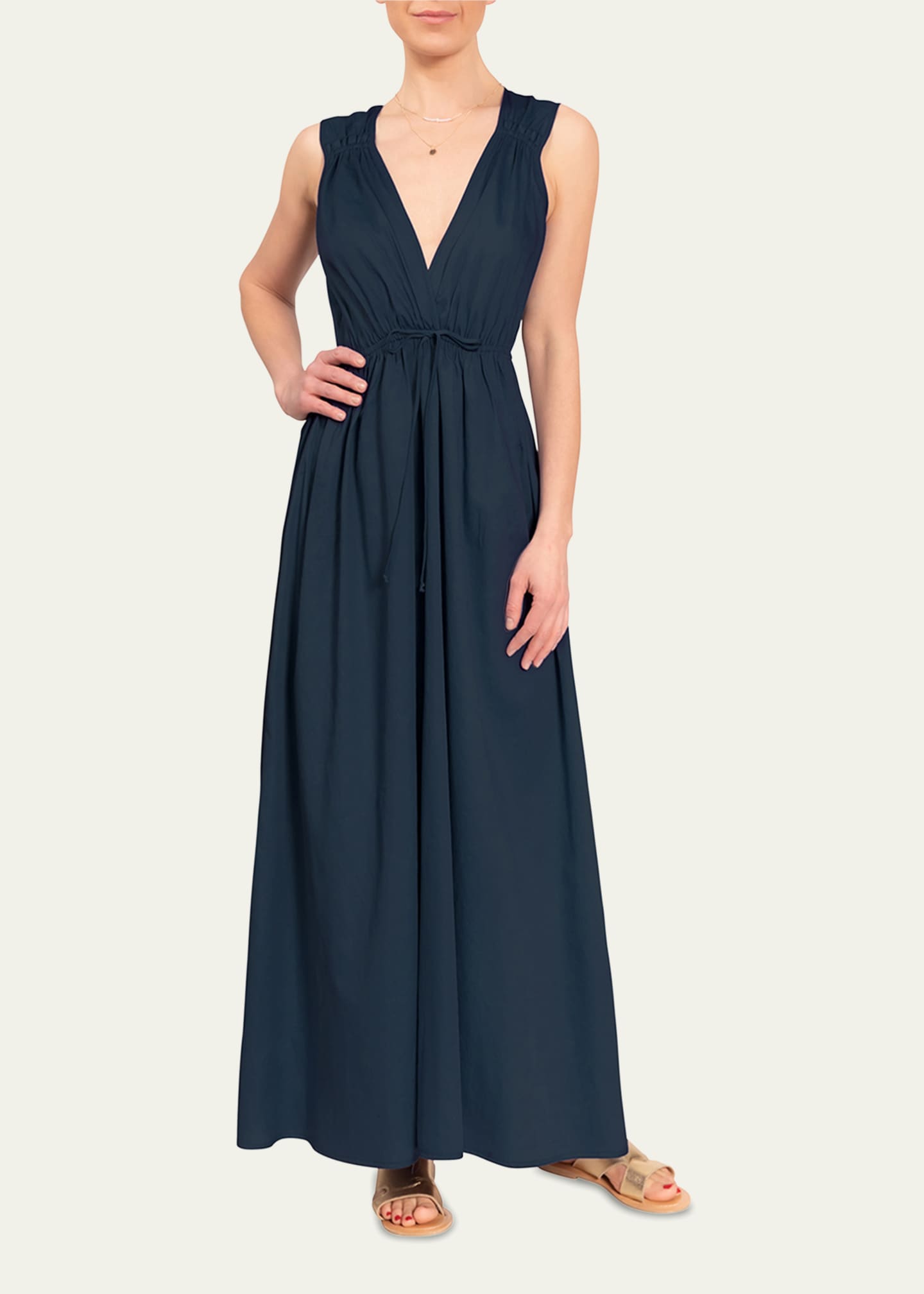 Everyday Ritual Margot Sleeveless Cotton Nightgown Bergdorf Goodman