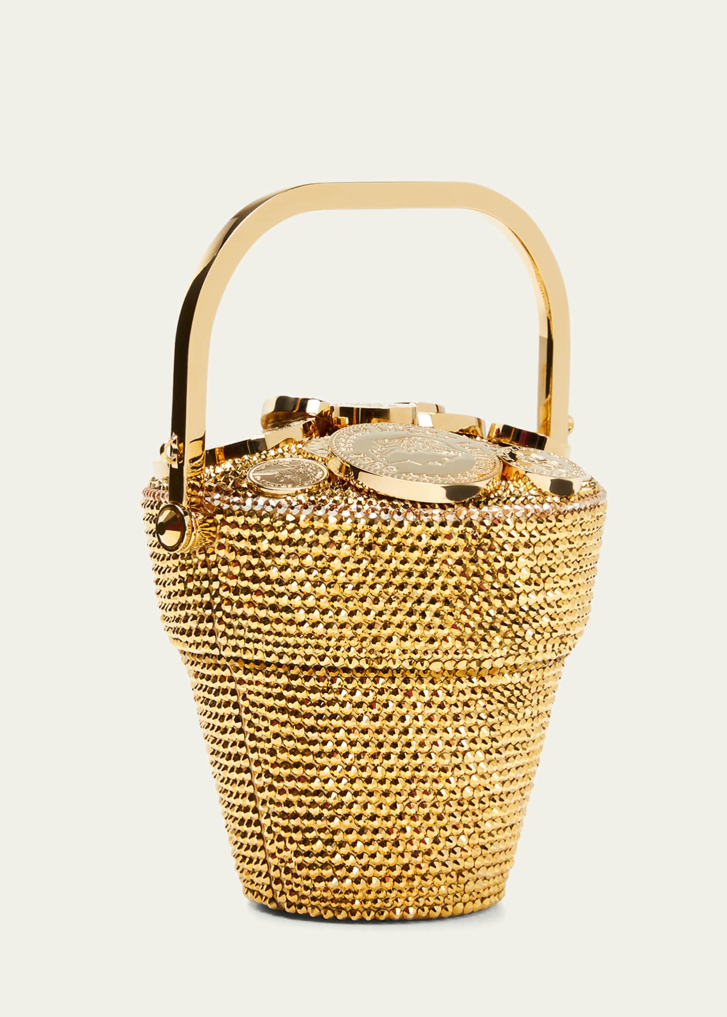 Judith Leiber Couture Khloé's Pot of Gold Crystal Minaudière