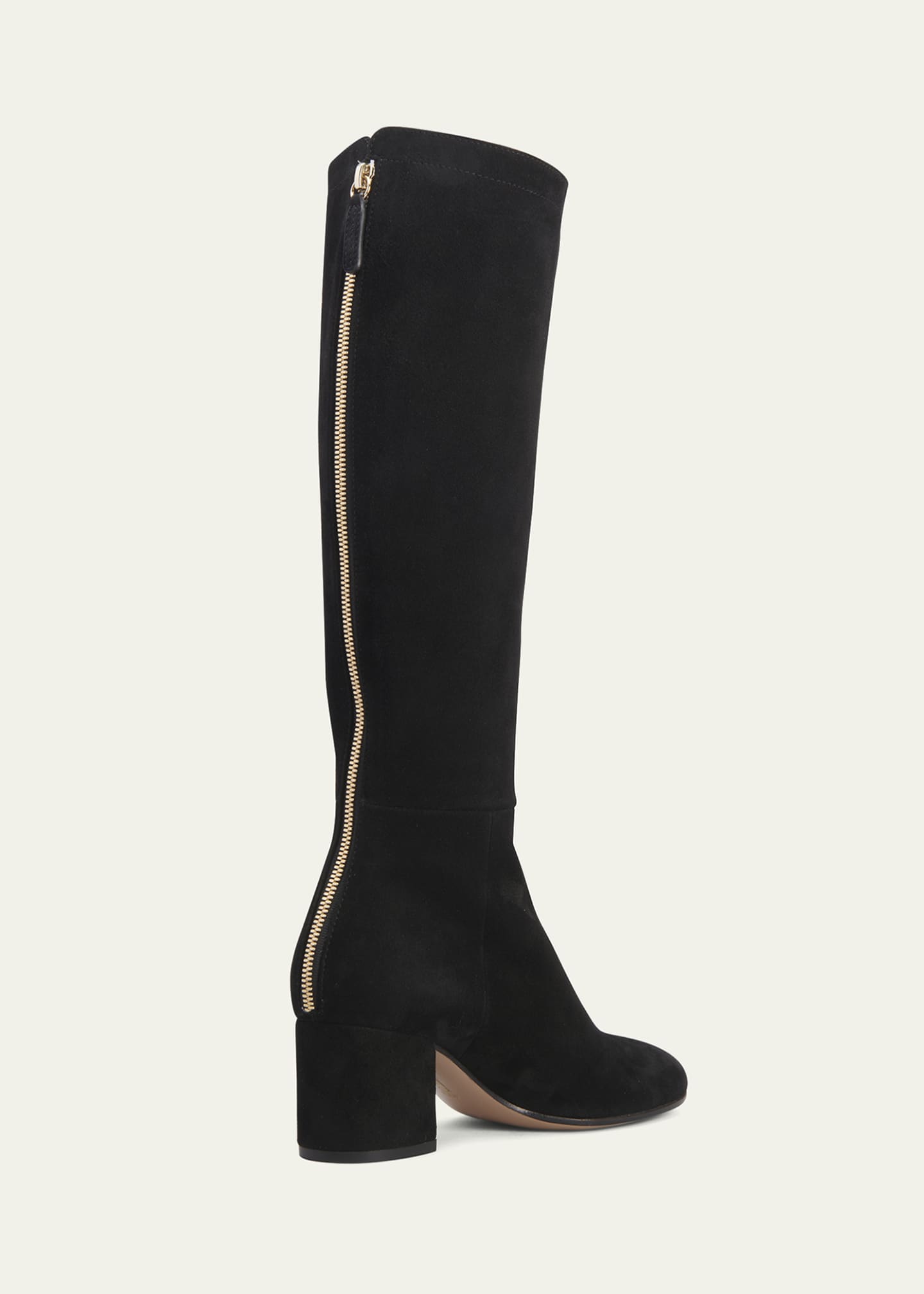 Gianvito Rossi 60mm Suede Knee Boots - Bergdorf Goodman