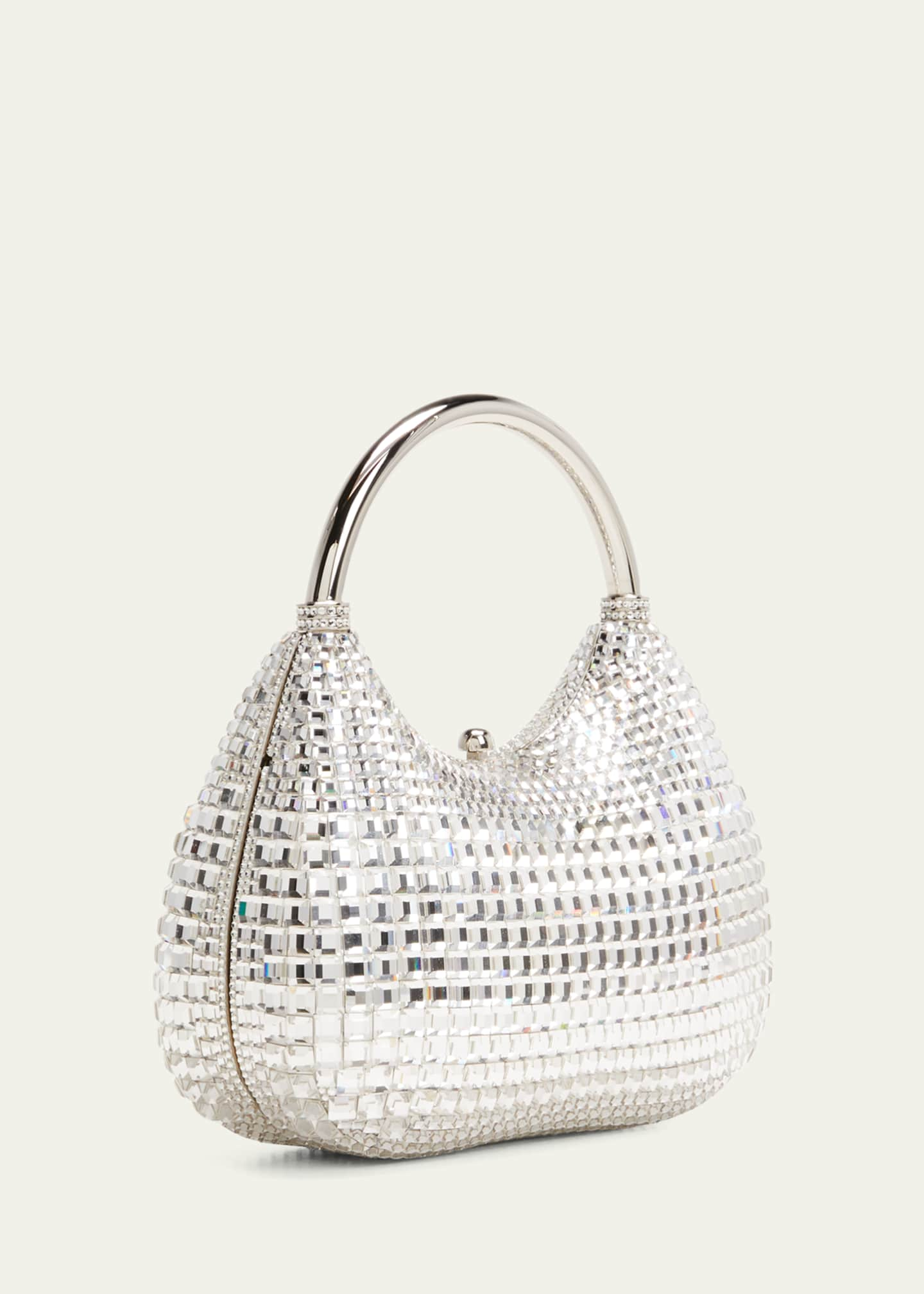 Judith Leiber Couture Allover Crystal Top-Handle Bag - Bergdorf Goodman