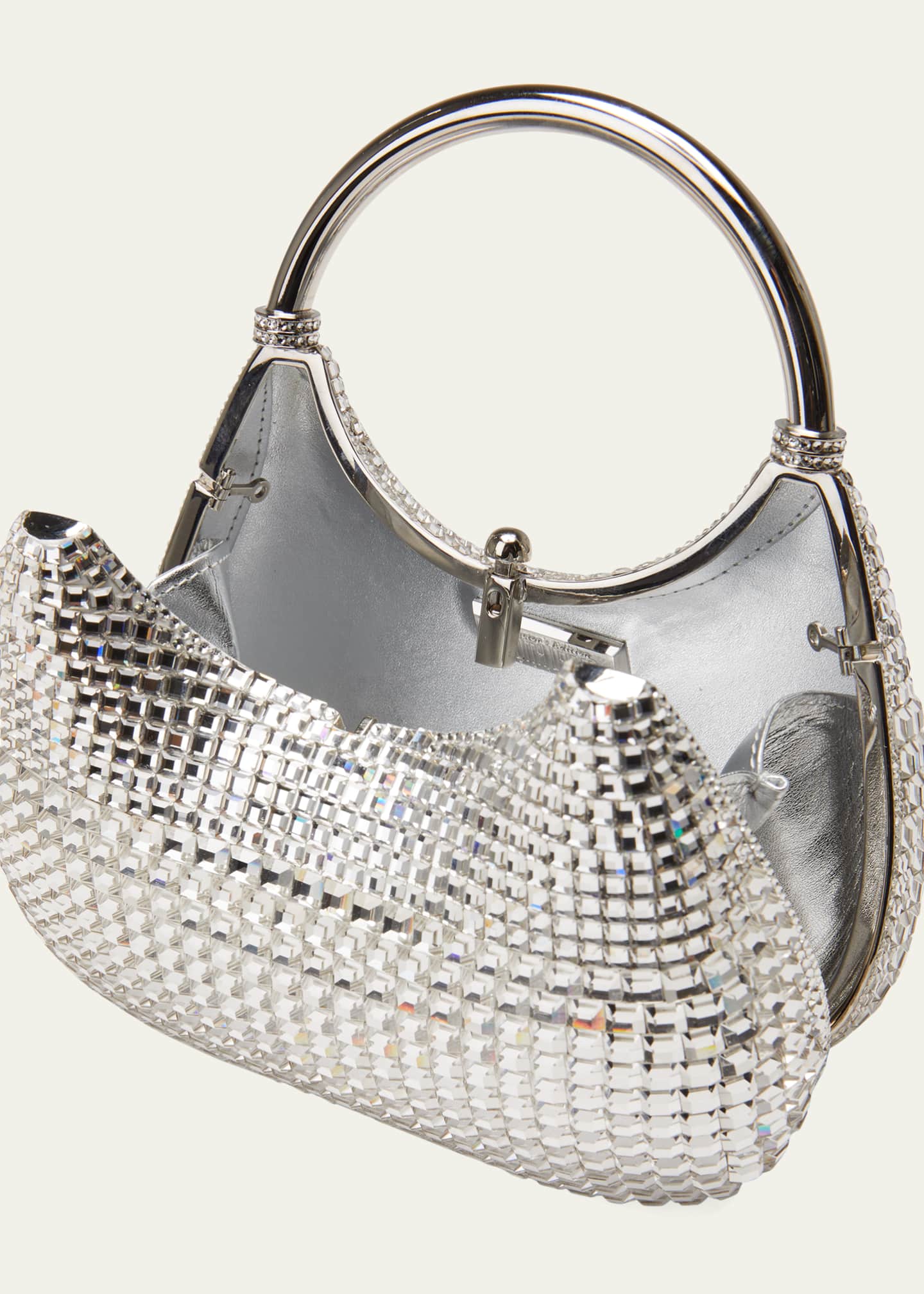Judith Leiber Couture Allover Crystal Top-Handle Bag - Bergdorf 