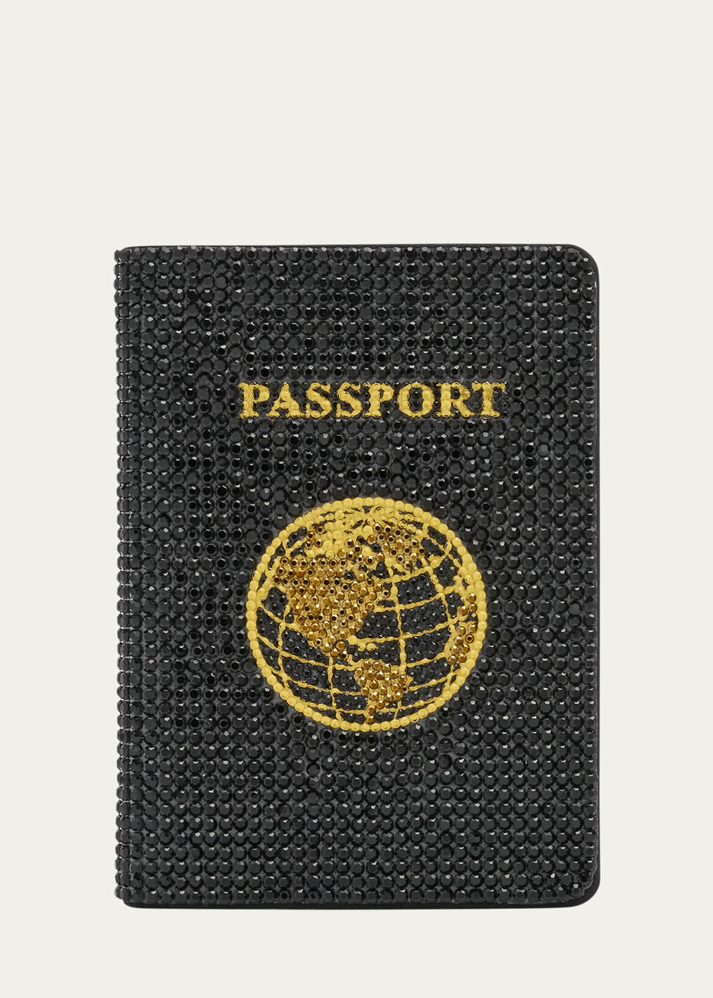Judith Leiber Couture Allover Crystal Passport Holder Image 1 of 5