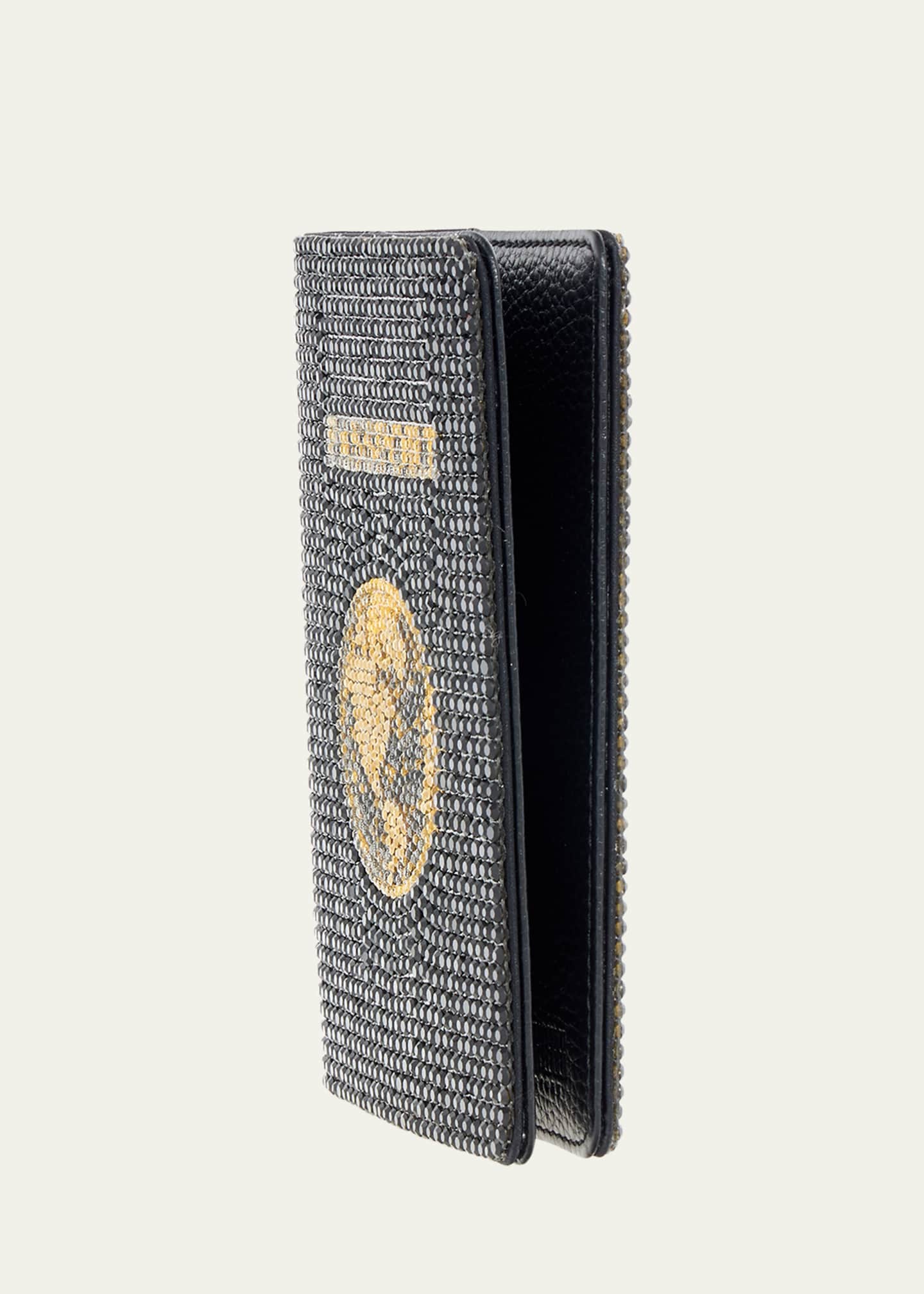 Judith Leiber Couture Allover Crystal Passport Holder