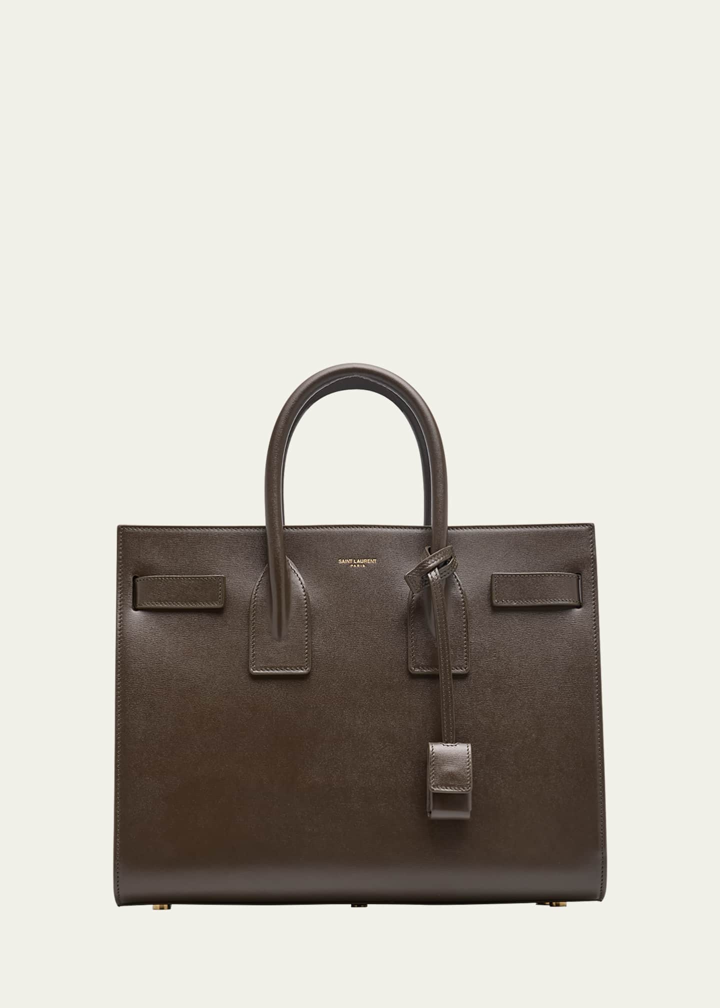 Saint Laurent Sac De Jour Small Top-Handle Bag in Smooth Leather Image 1 of 5