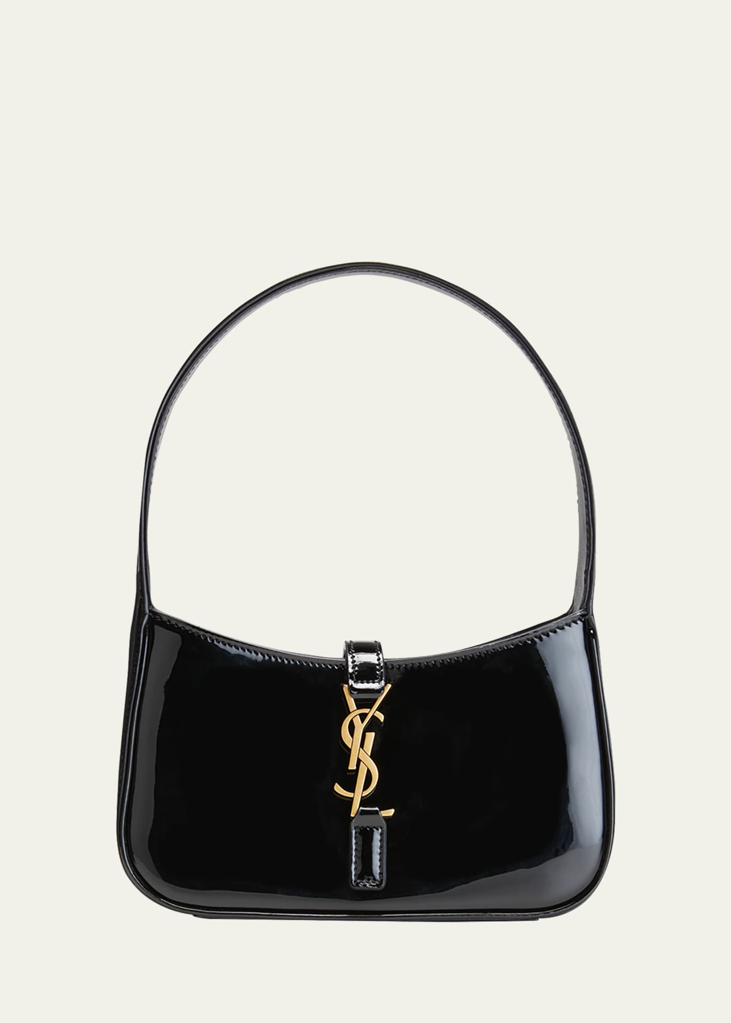 Ysl patent hot sale leather bag