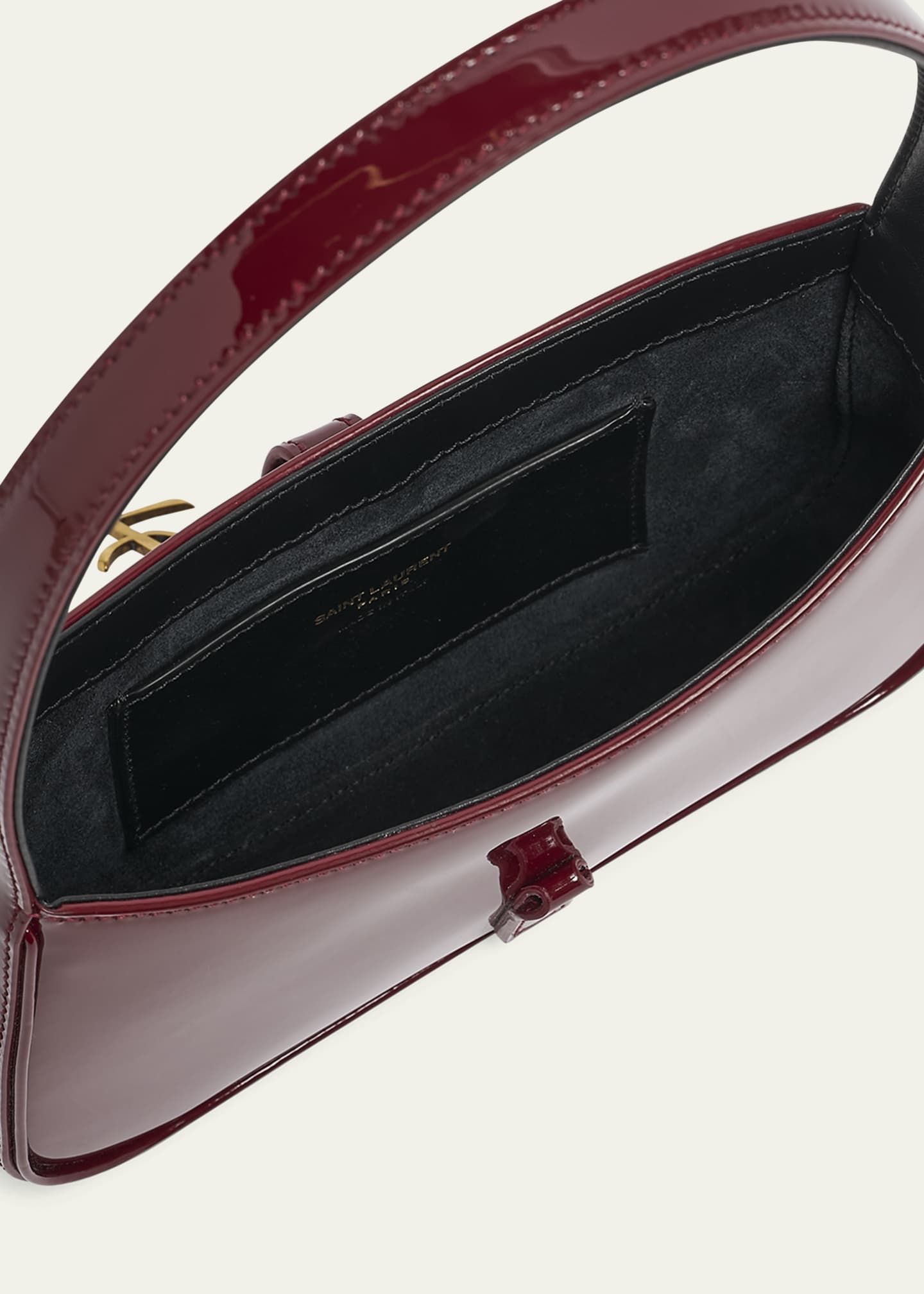 Saint Laurent Le 5 A 7 Mini YSL Shoulder Bag in Patent Leather Image 3 of 5