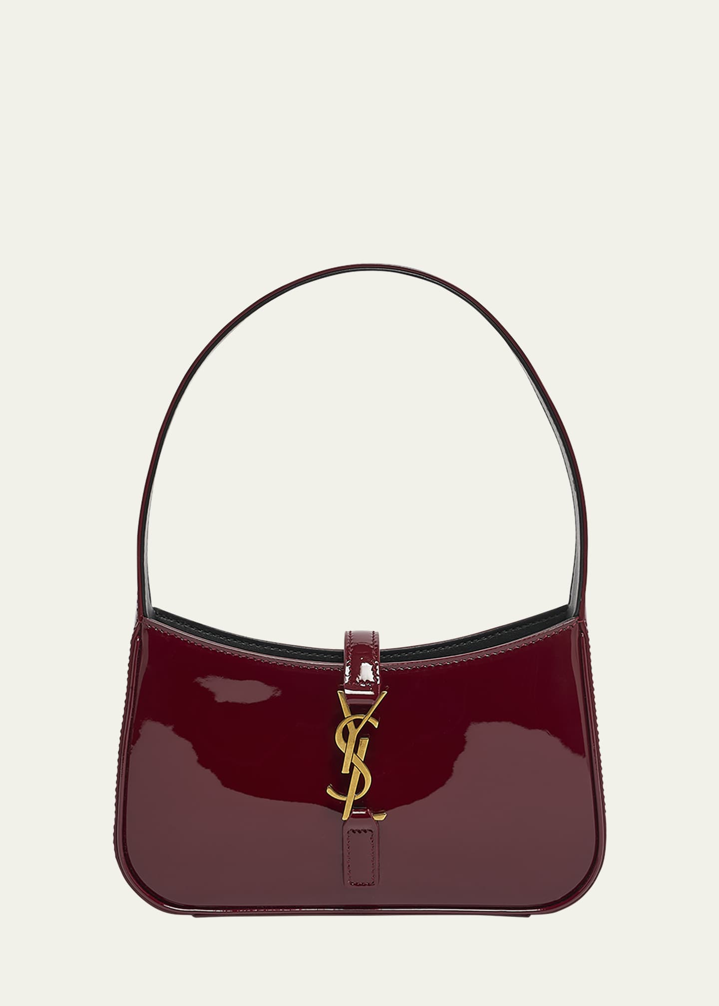 Saint Laurent Le 5 A 7 Mini YSL Shoulder Bag in Patent Leather Image 1 of 5
