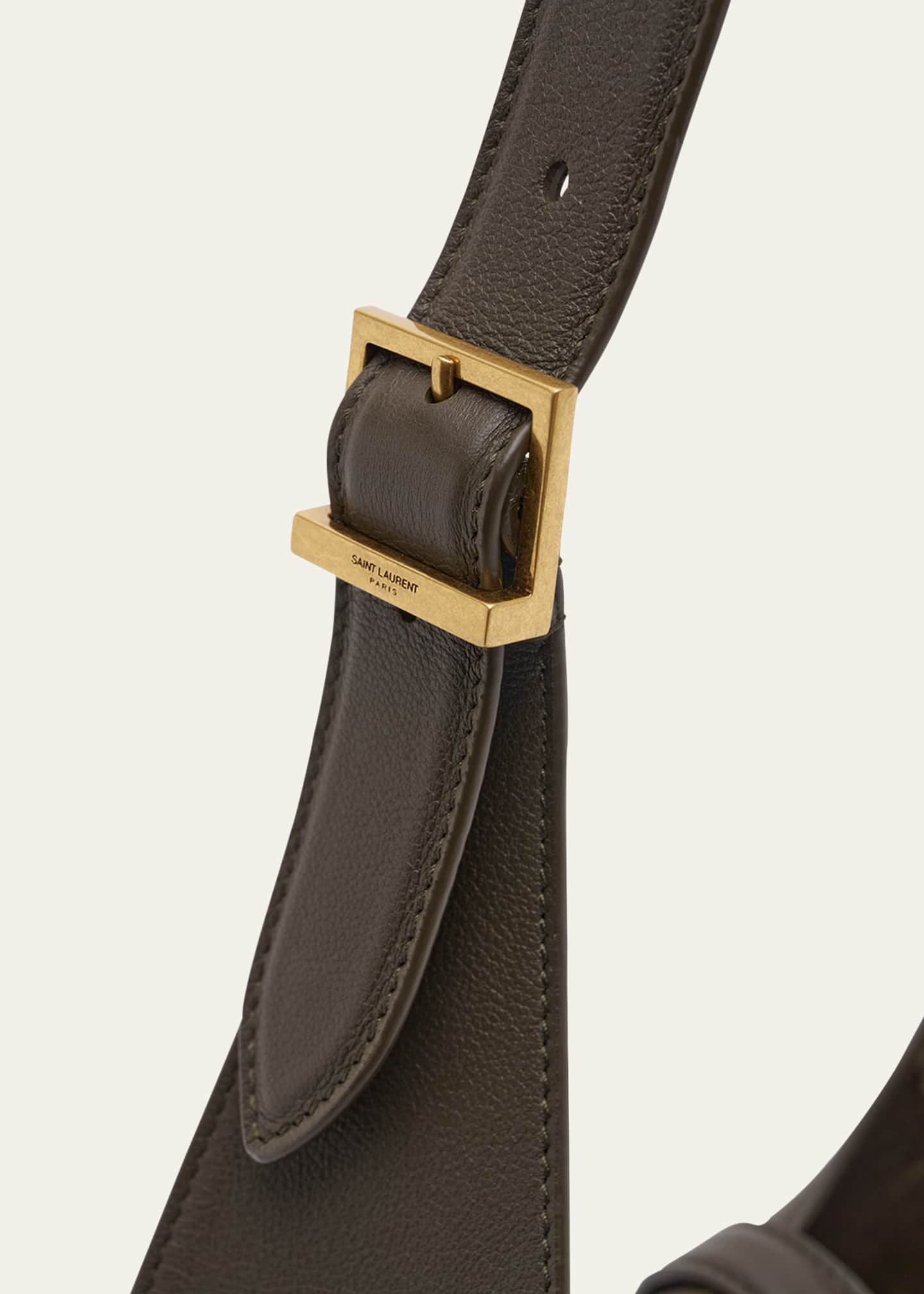 Saint Laurent Le 5 A 7 YSL Small Hobo in Smooth Supple Leather Image 5 of 6