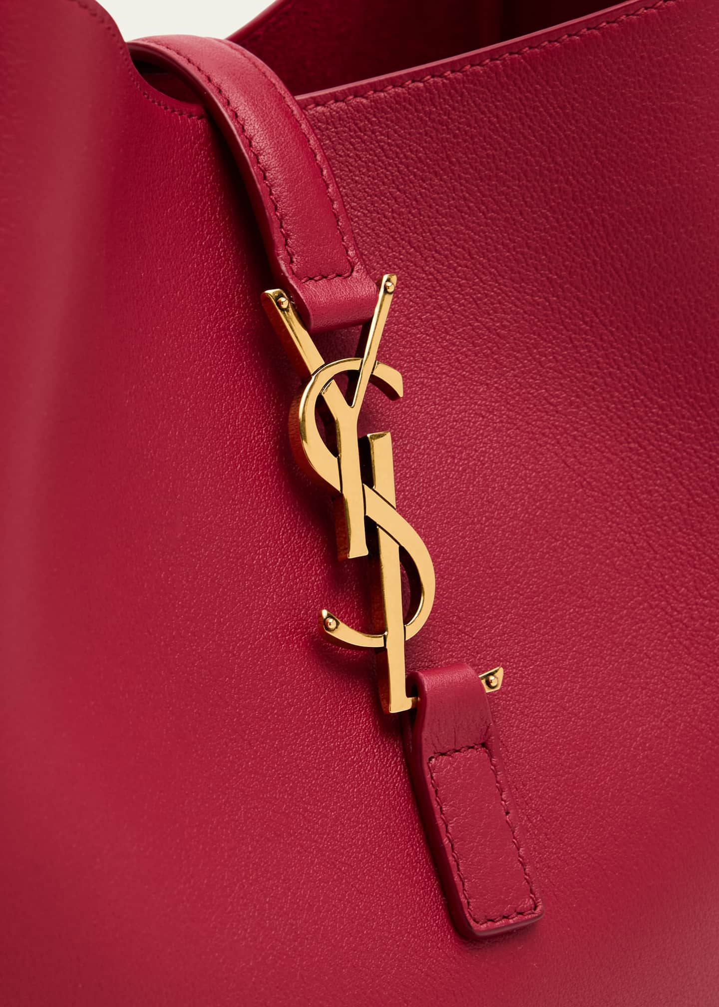 Saint Laurent Le 5 A 7 YSL Small Hobo in Smooth Supple Leather Image 6 of 6